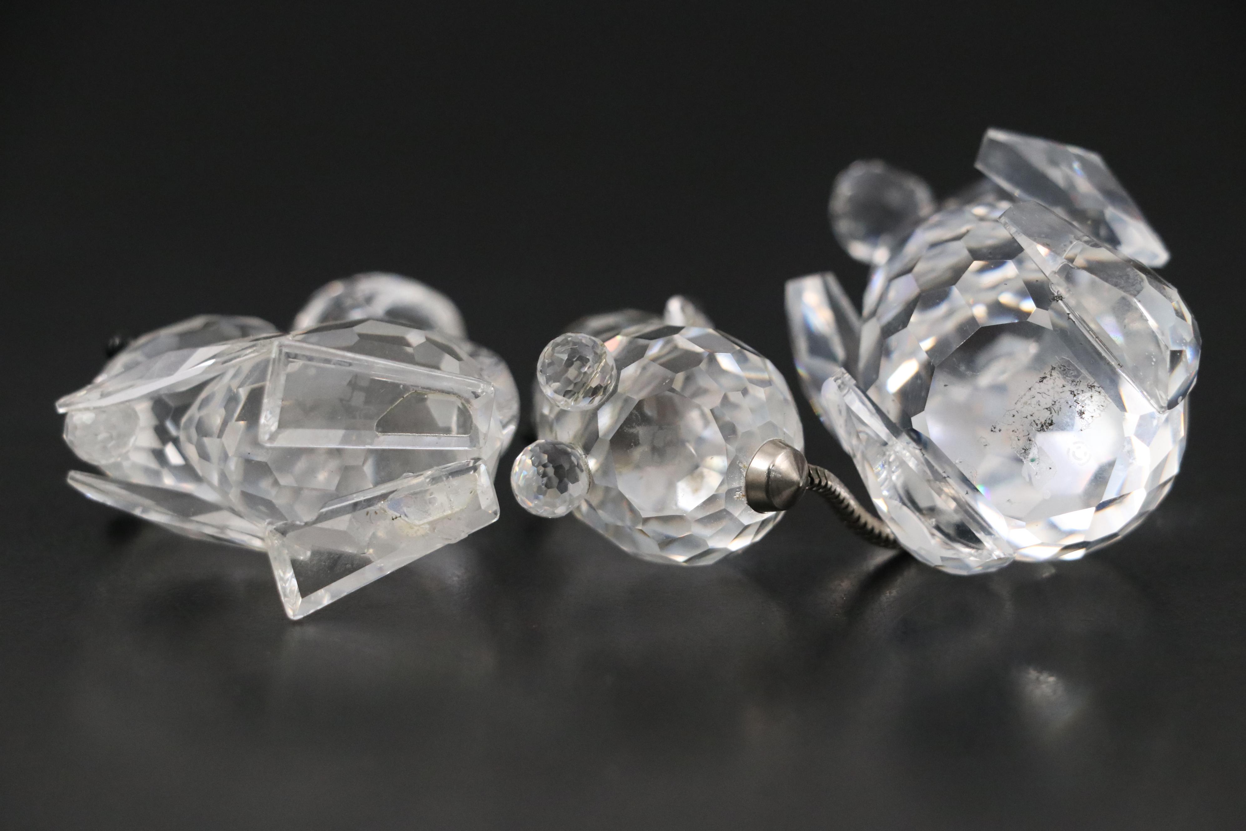 Swarovski Crystal Koala and Other Animal Figurines with Bicchielli Frame