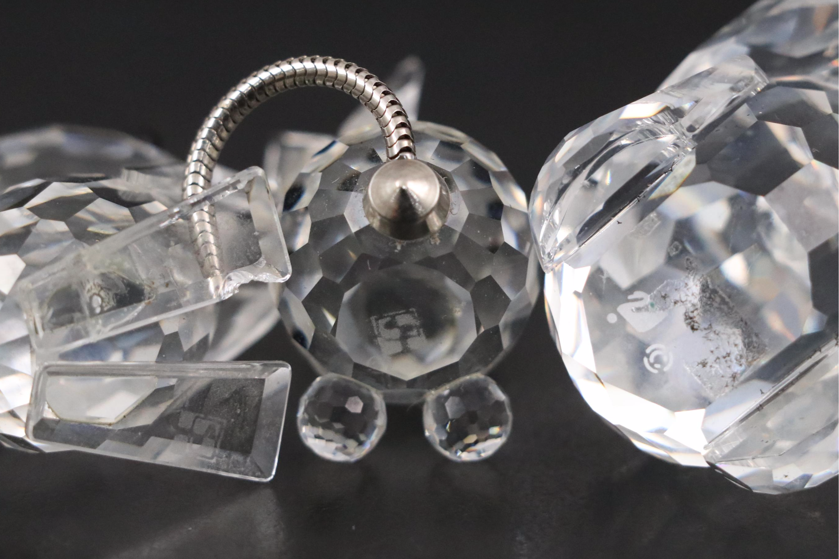 Swarovski Crystal Koala and Other Animal Figurines with Bicchielli Frame