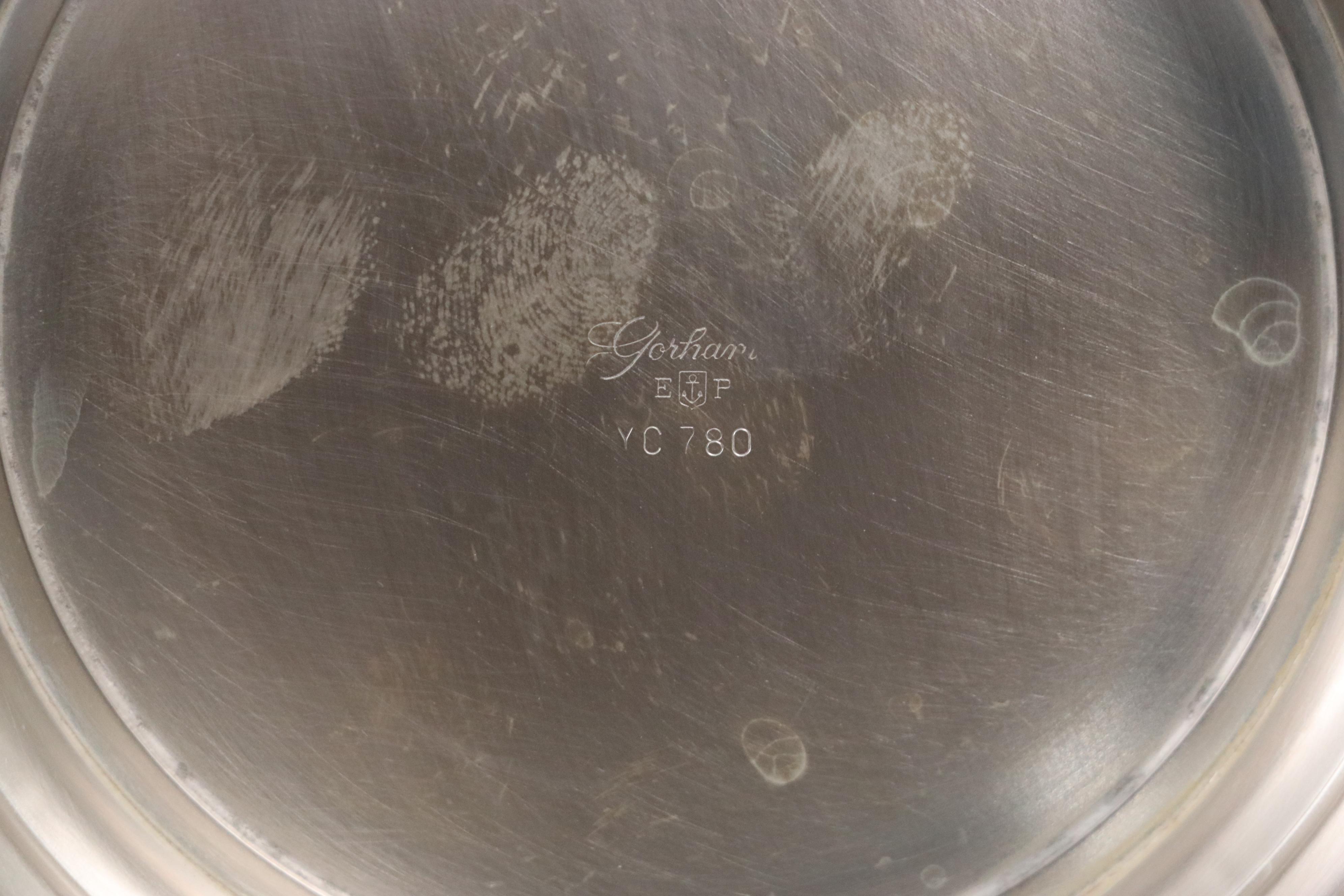 Gorham Silver Plate Paul Revere Bowls with Steak Knives and Other Tableware