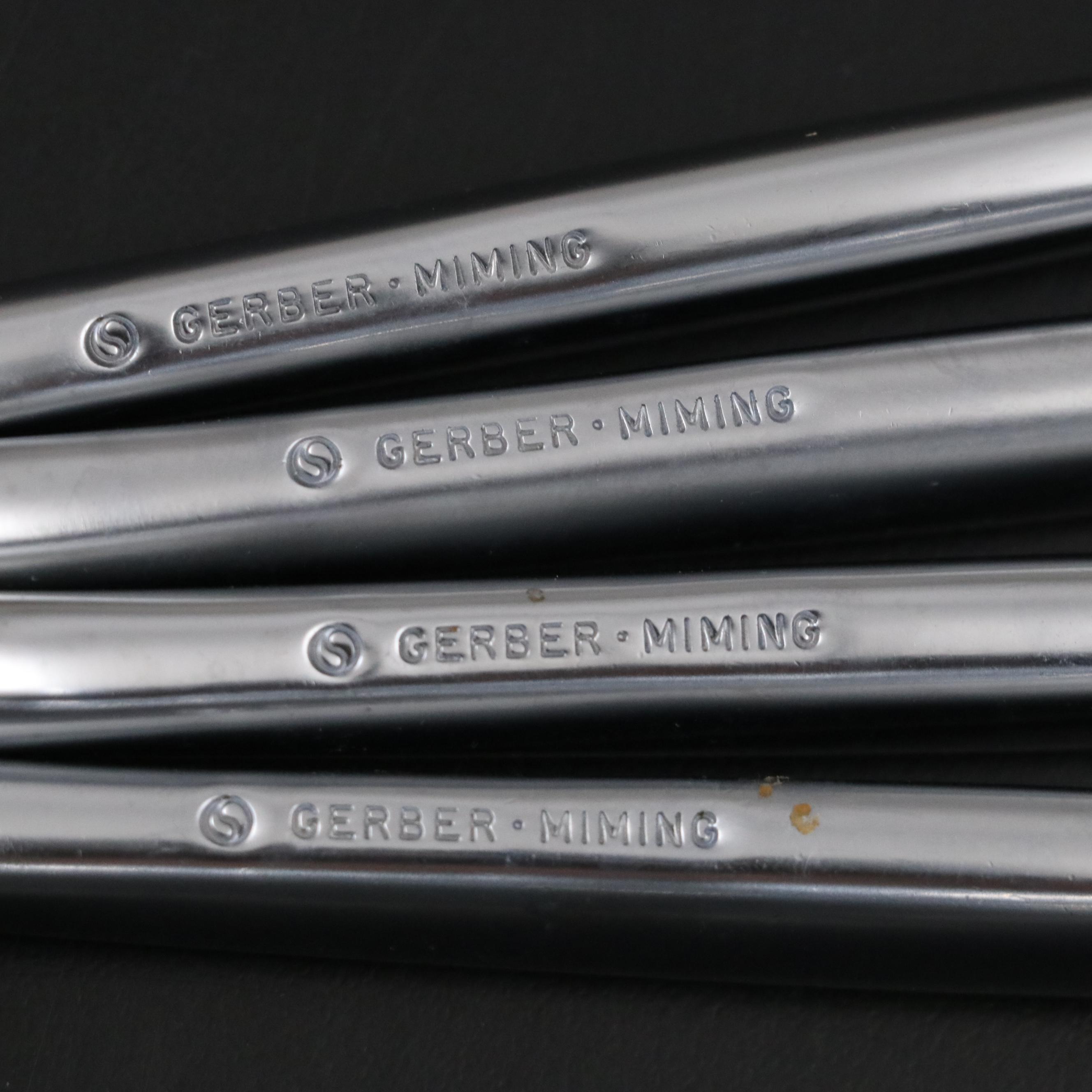 Gorham Silver Plate Paul Revere Bowls with Steak Knives and Other Tableware