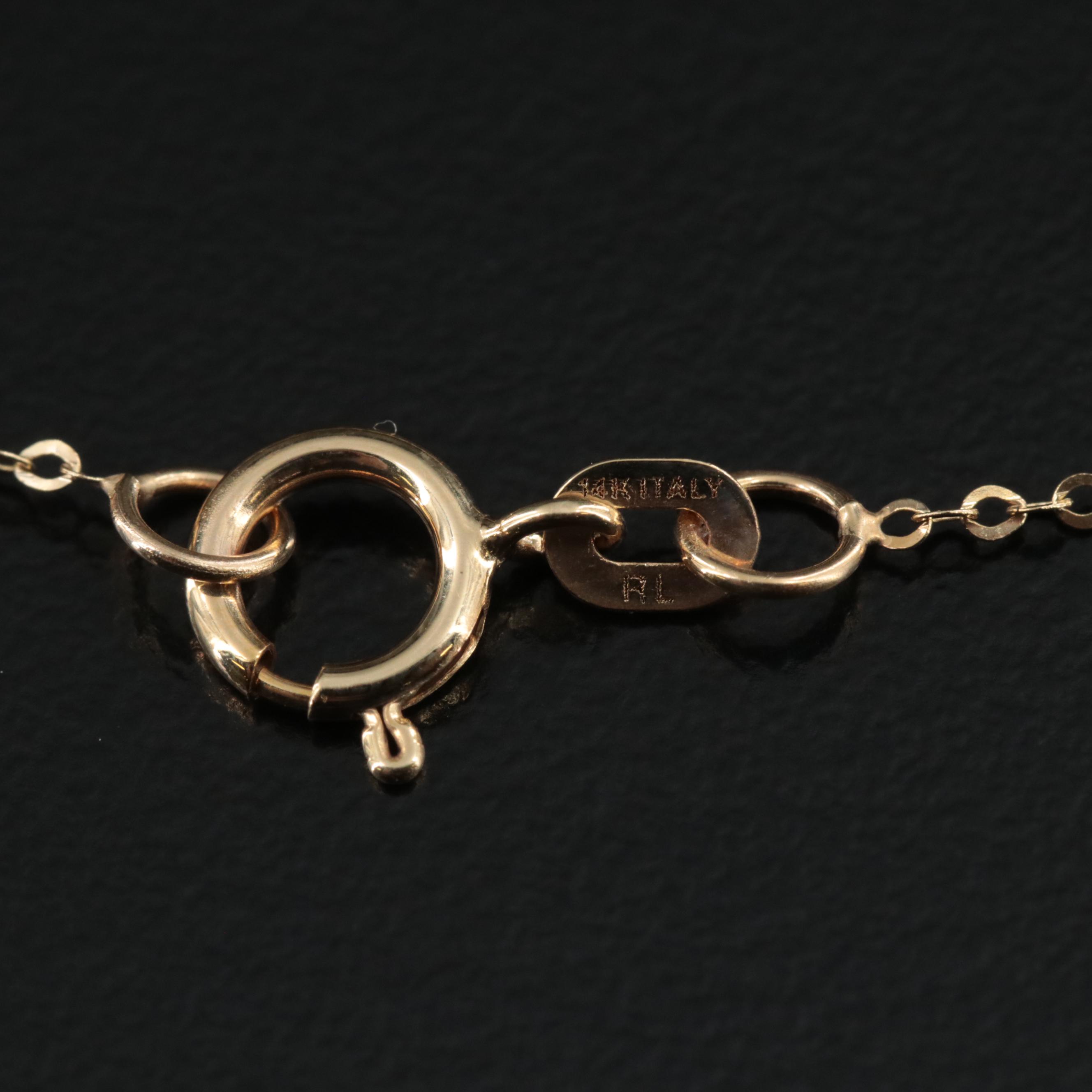 Italian 14K "LOVE" Necklace