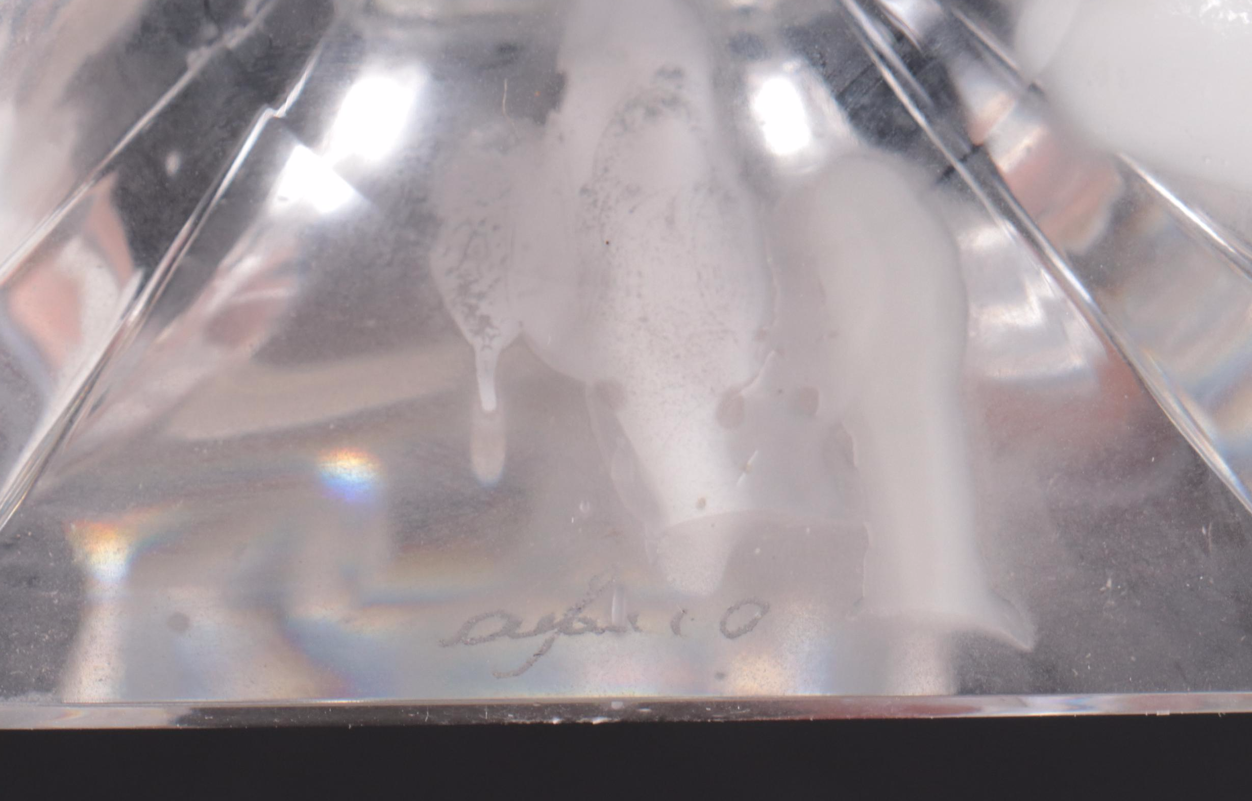 Orrefors "San Michele" Crystal Bowl and "Regina" Crystal Candlesticks