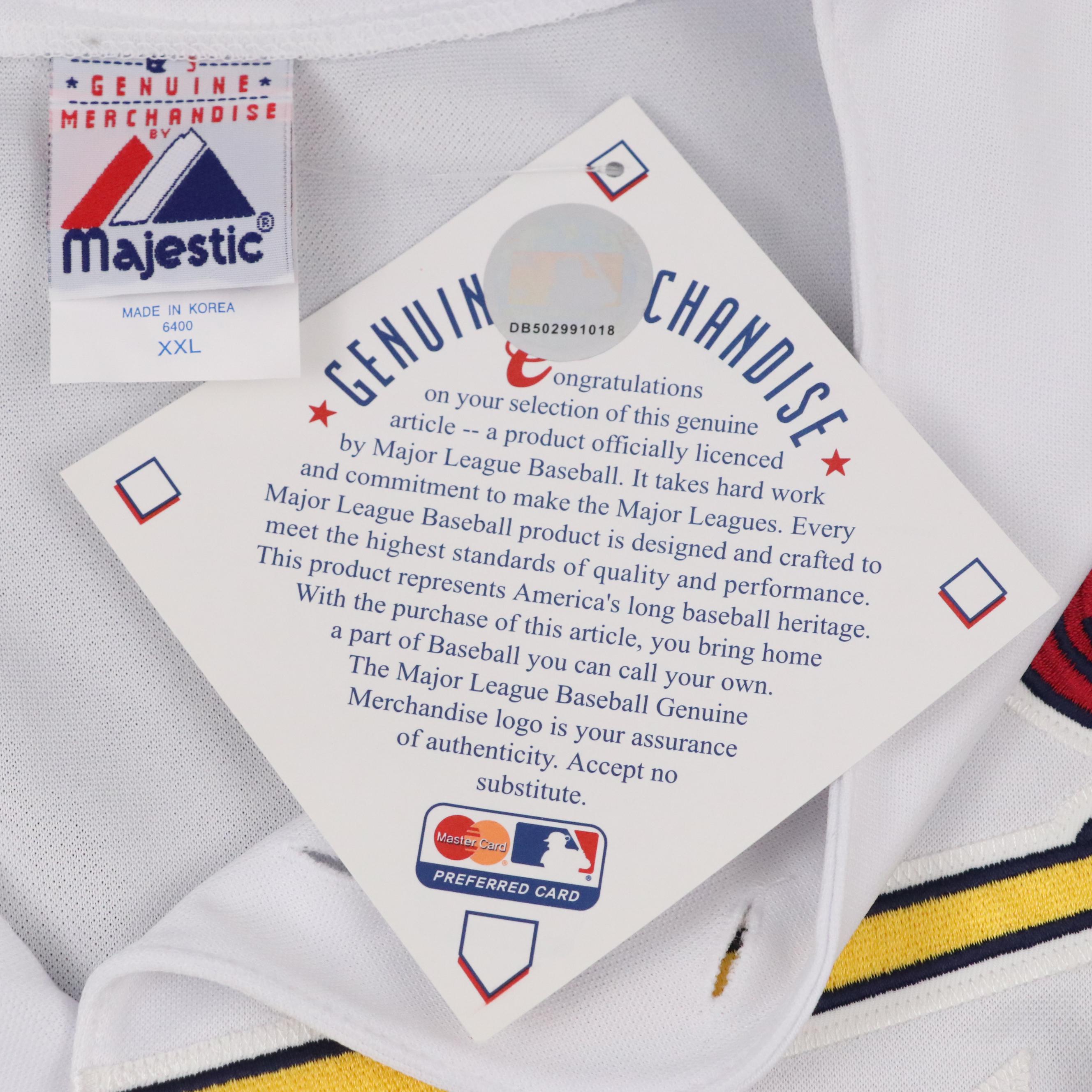 Stan Musial Signed St. Louis Cardinals Majestic Baseball Jersey