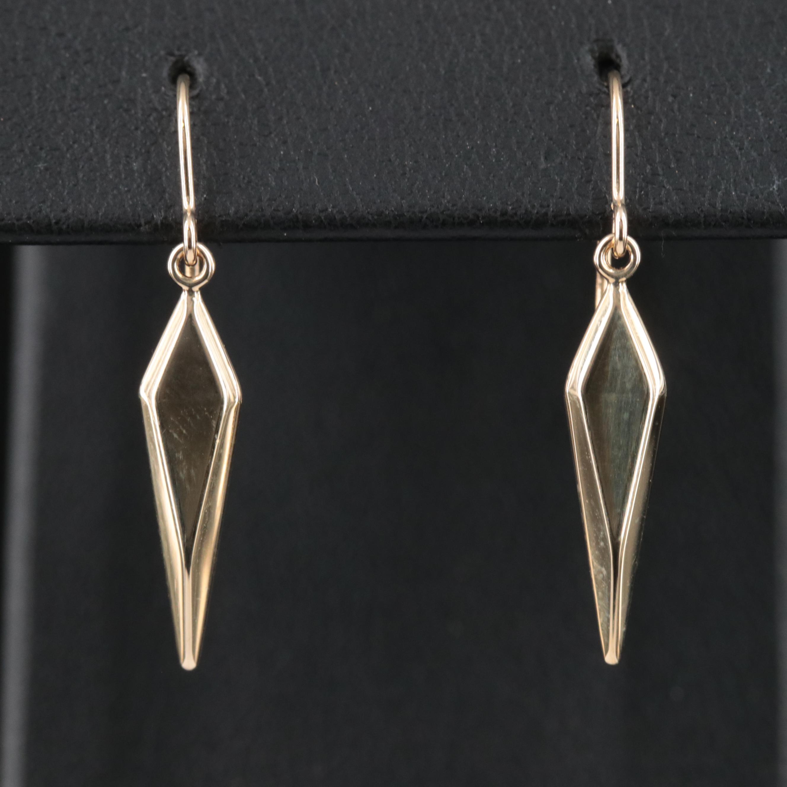 14K Dangle Earrings