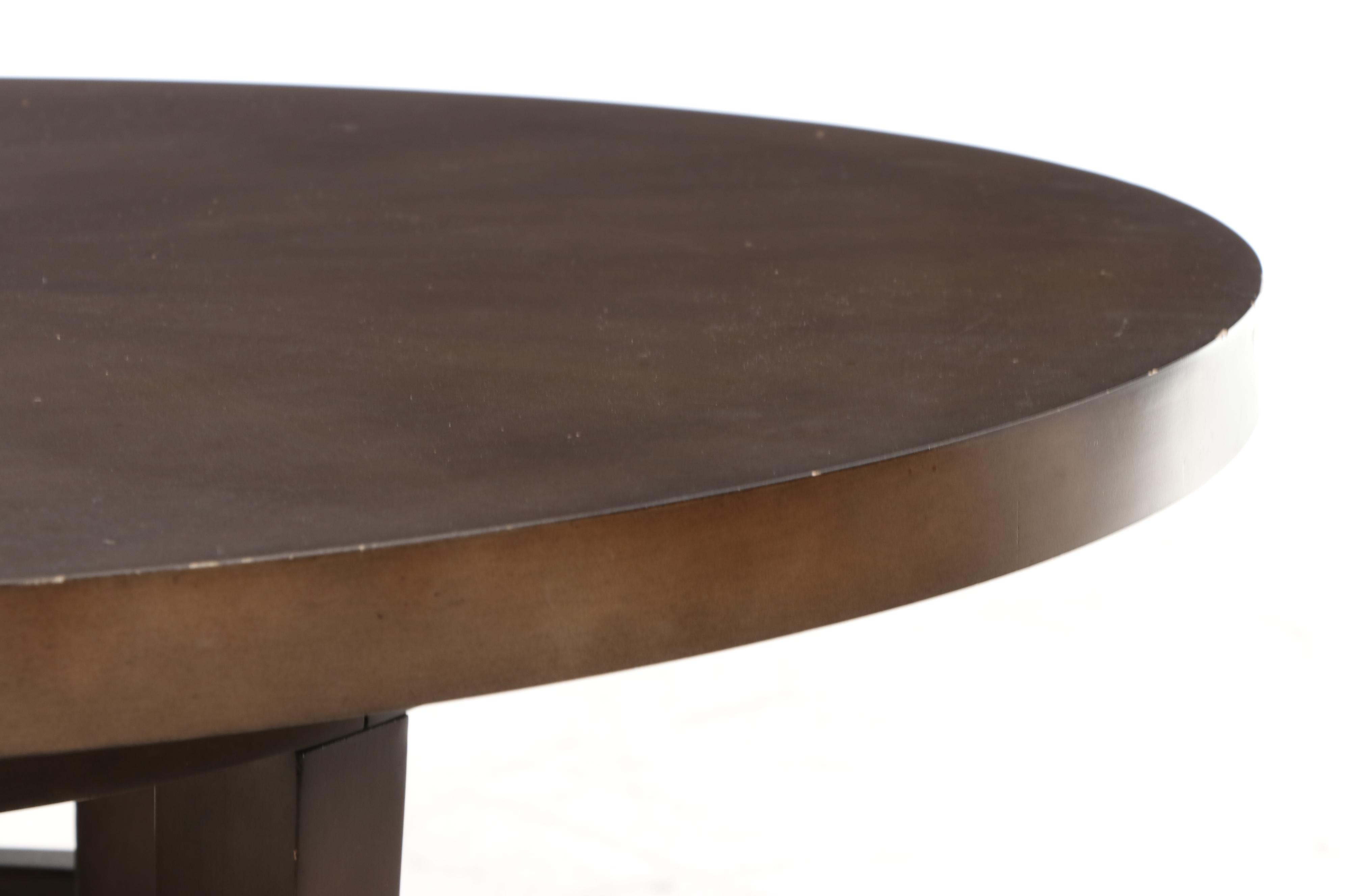 Fairfield Chair Furniture Hardwood Pedestal Dining Table