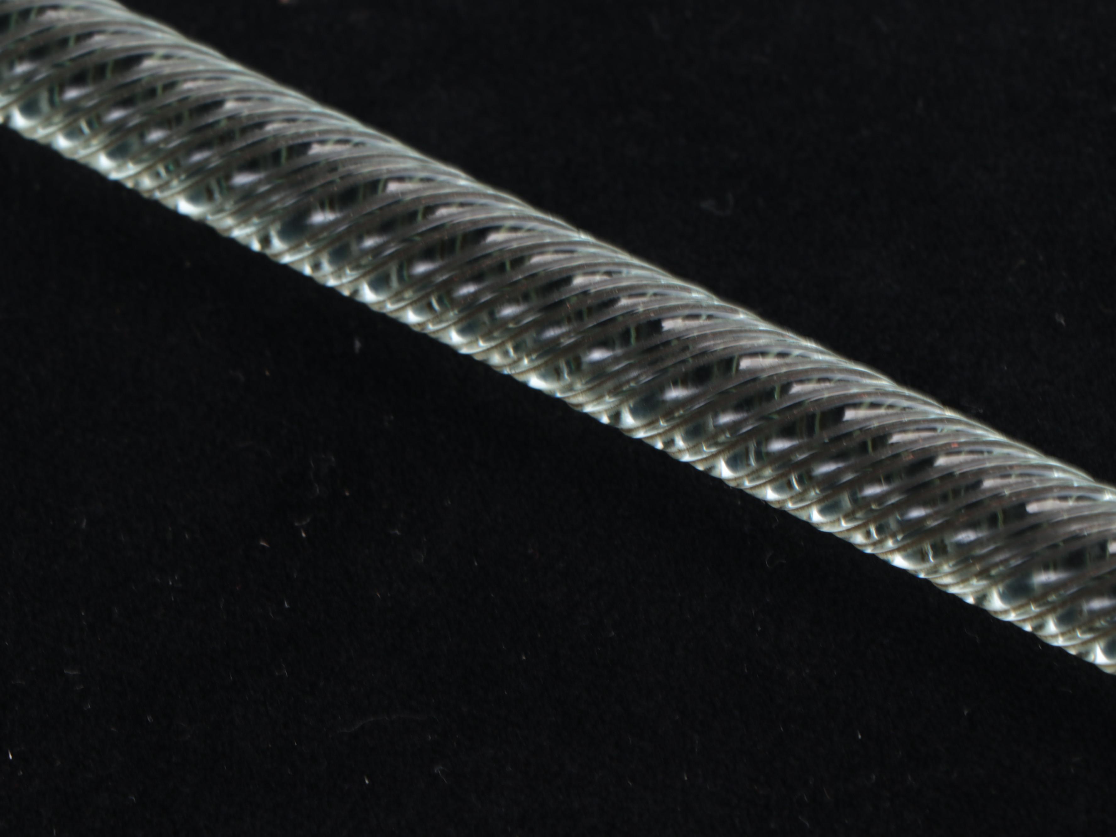 Handcrafted Optic Twist Art Glass Whimsy Cane, Late 19th/Early 20th Century