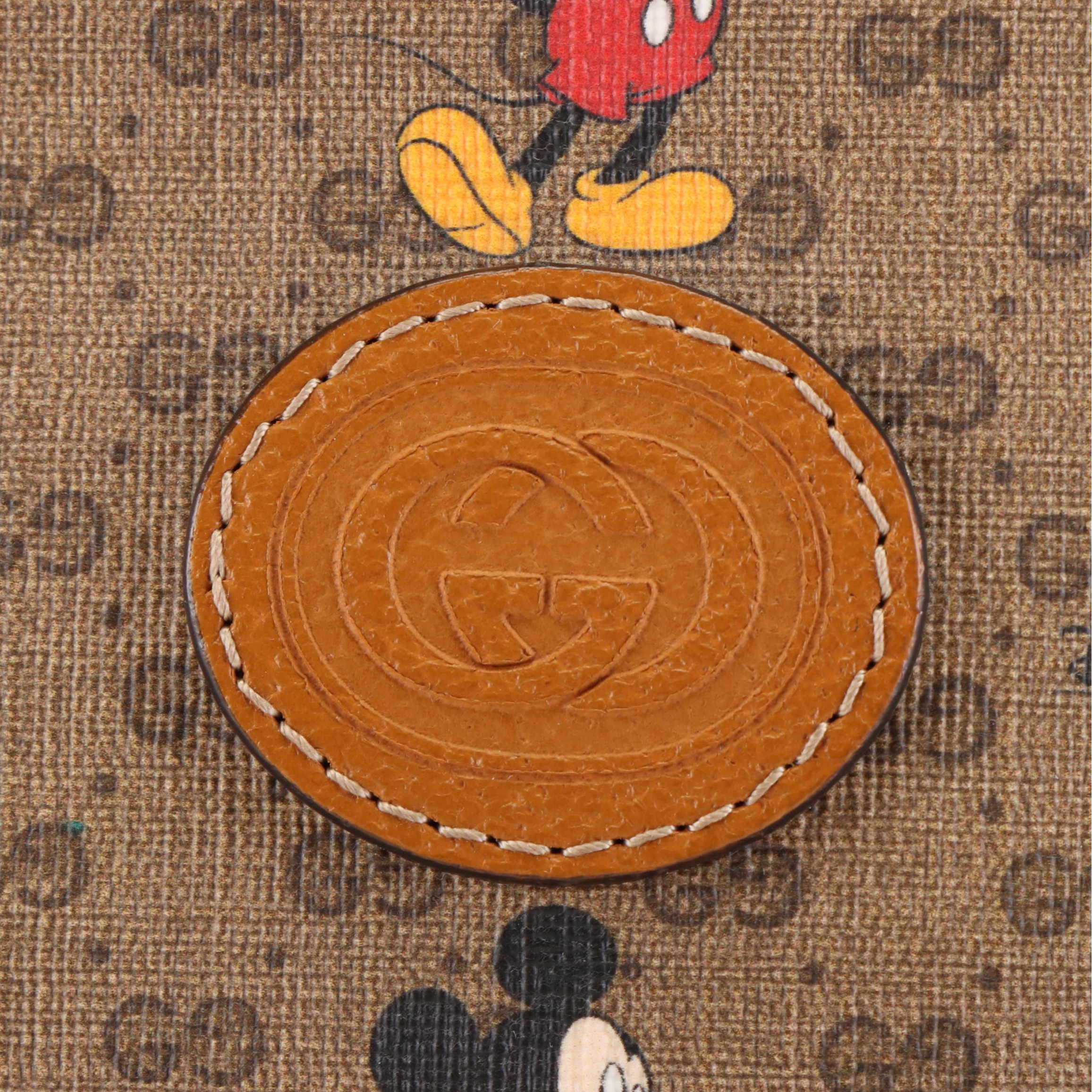 Gucci x Disney GG Coated Canvas Mickey Mouse Bucket Hat