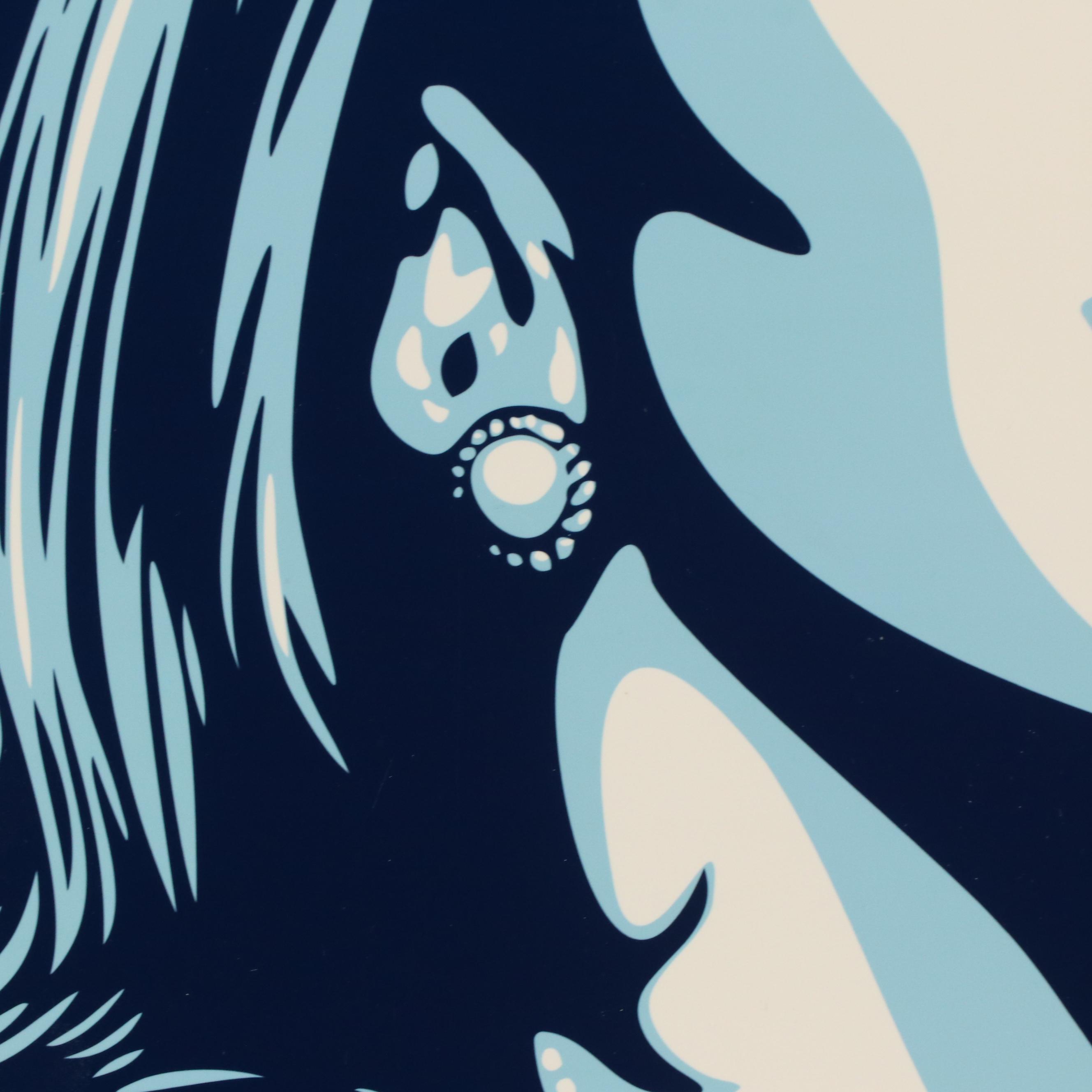 Shepard Fairey Digital Print of Kamala Harris "Forward," 2024