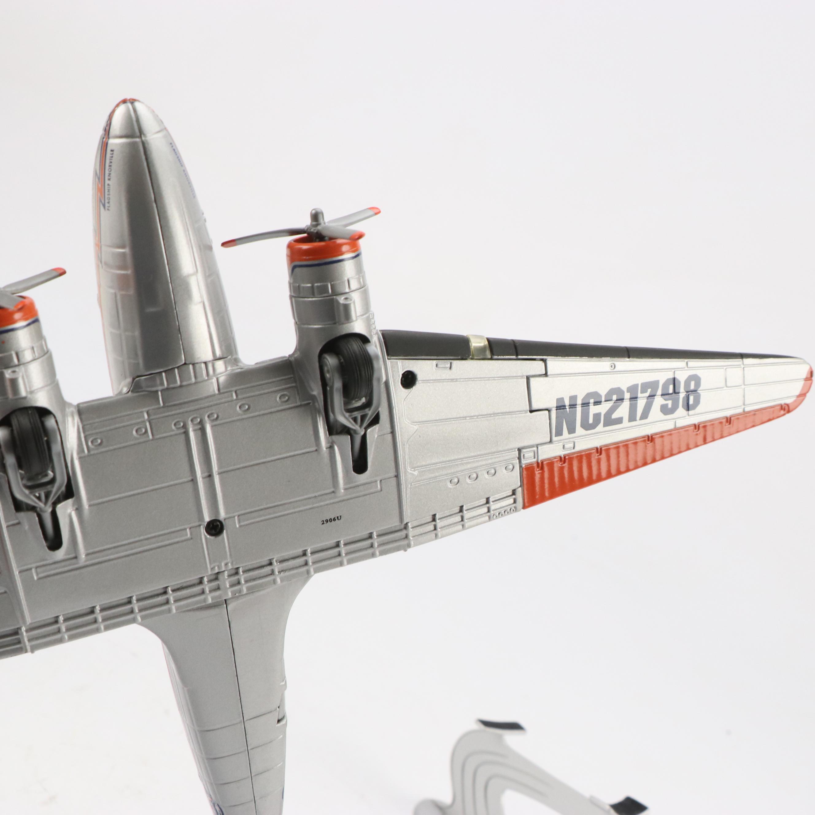 Hobbymaster Biplane & WWII Era Model Planes with Ertl Douglas DC-3 Diecast Model
