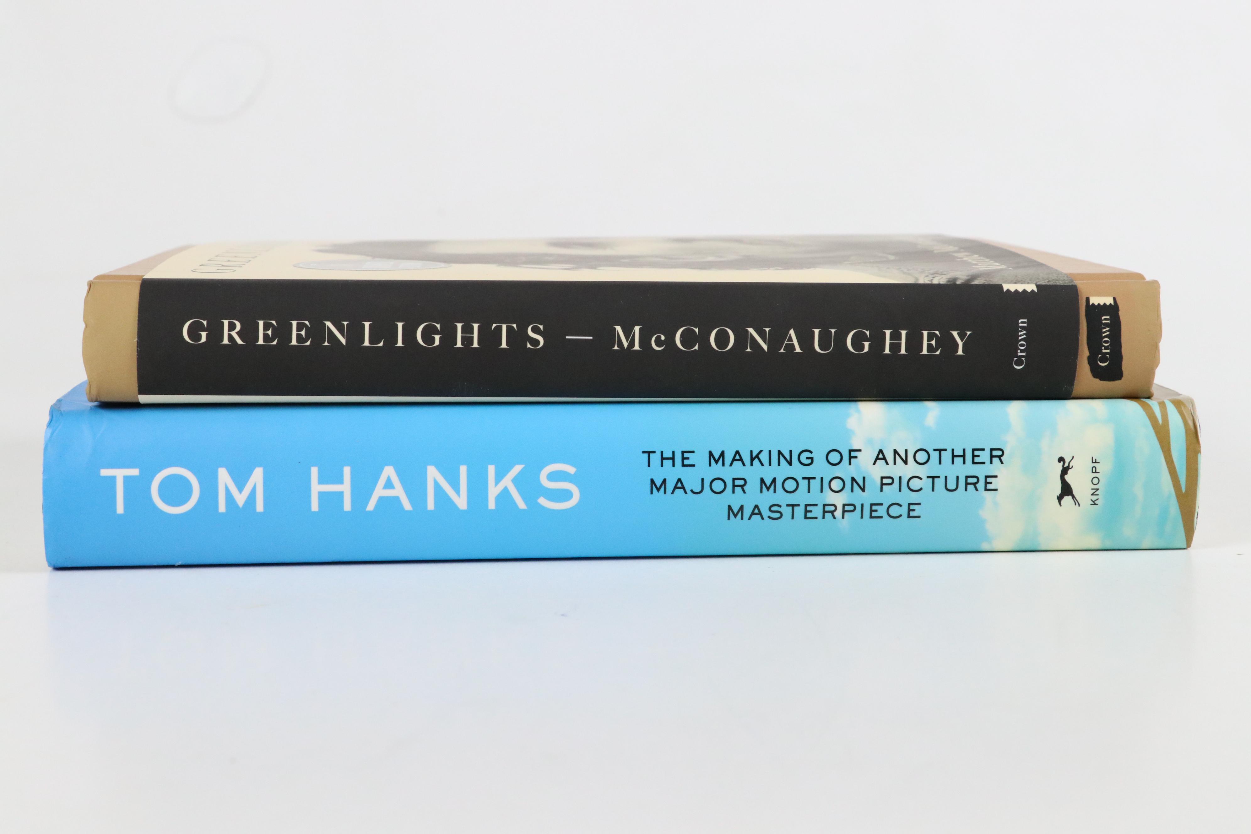 Tom Hanks and Matthew McConaughey Signed Books, Early 21st Century, JSA