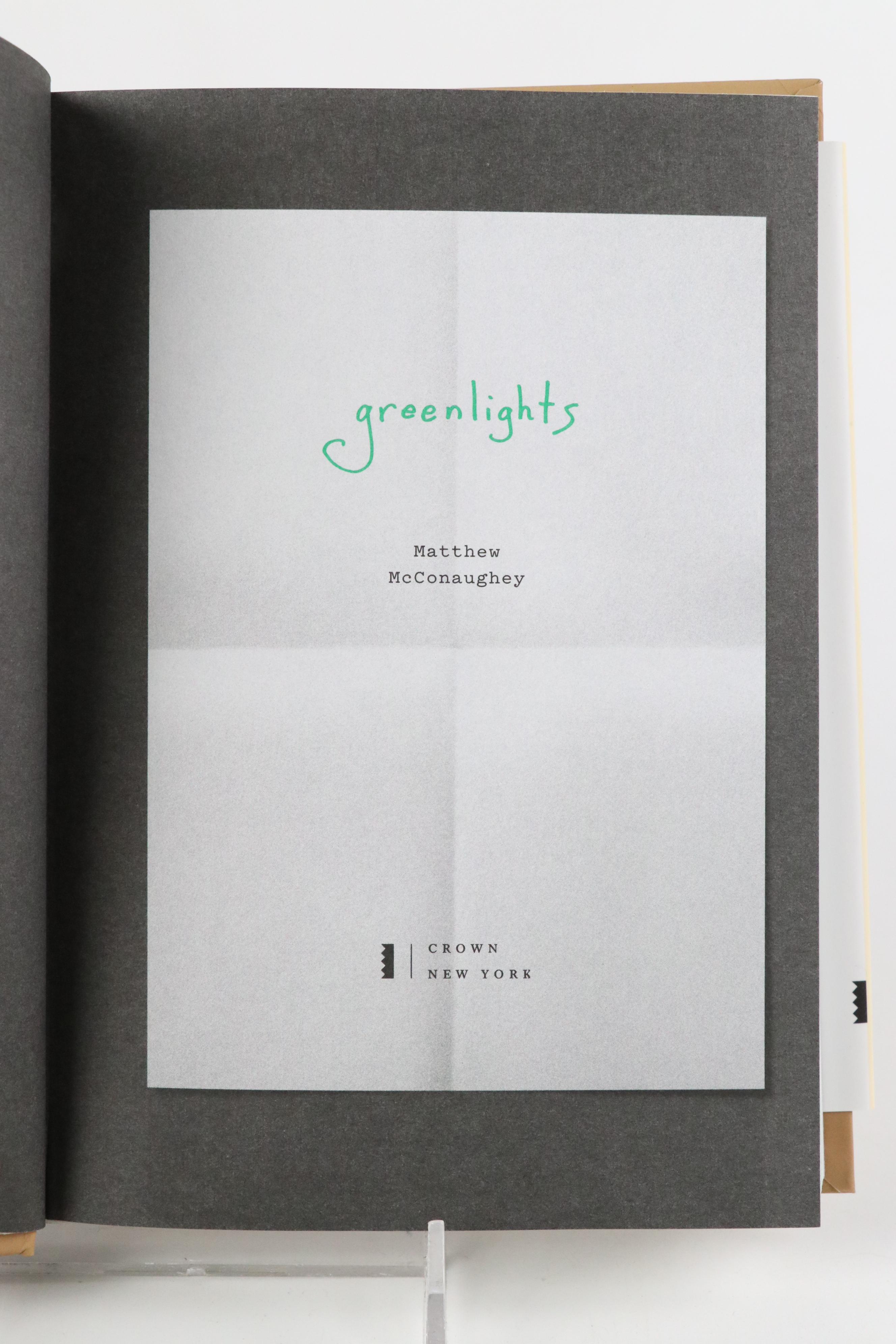 Tom Hanks and Matthew McConaughey Signed Books, Early 21st Century, JSA