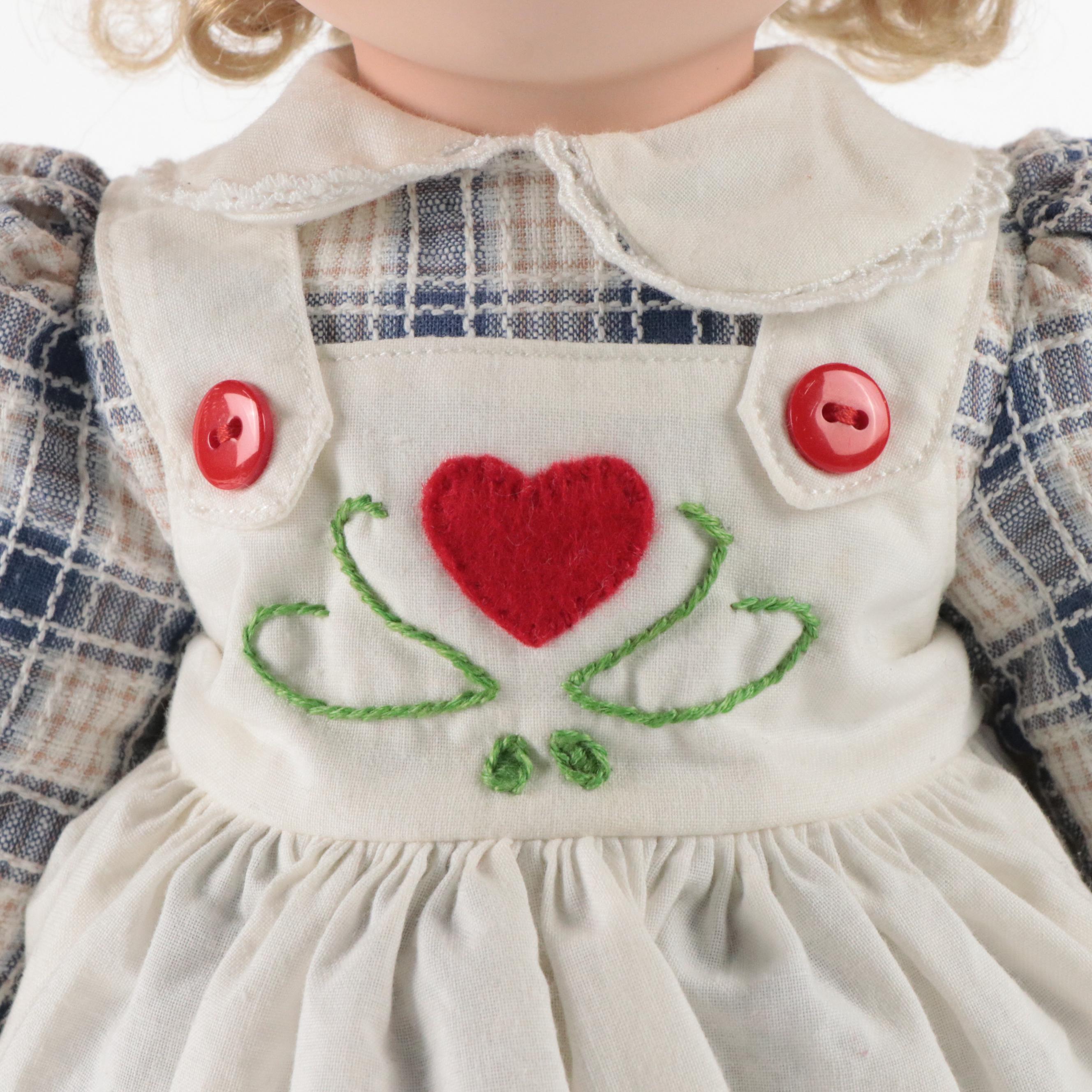 Delafield "Molly" and Ashton-Drake "Laura" Porcelain Collector Dolls, 1990s