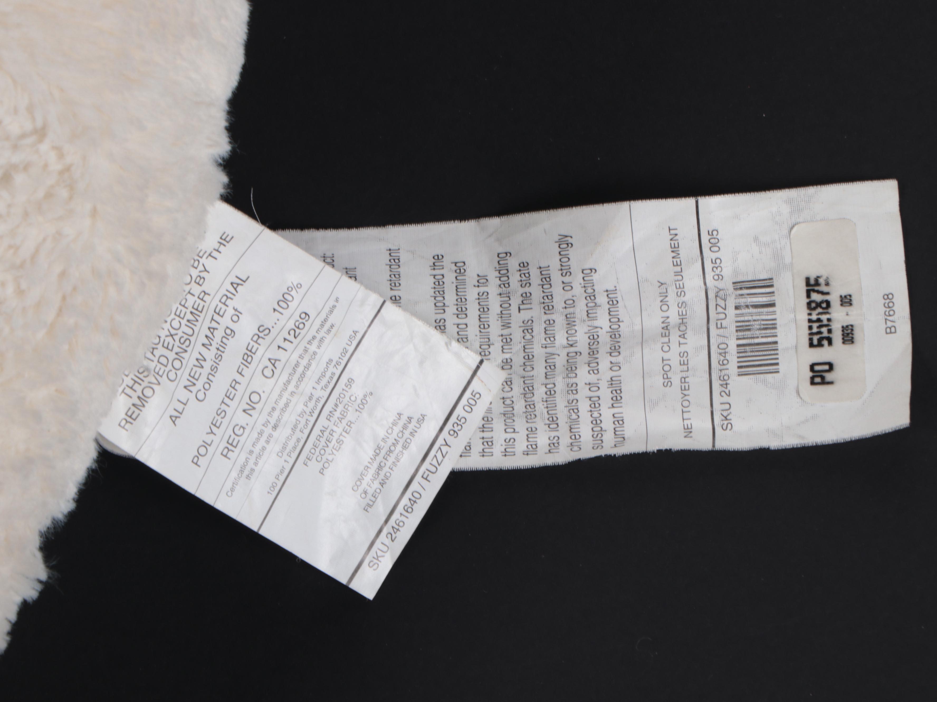 Pier 1 Imports Plush Button Tufted Papasan Cushion