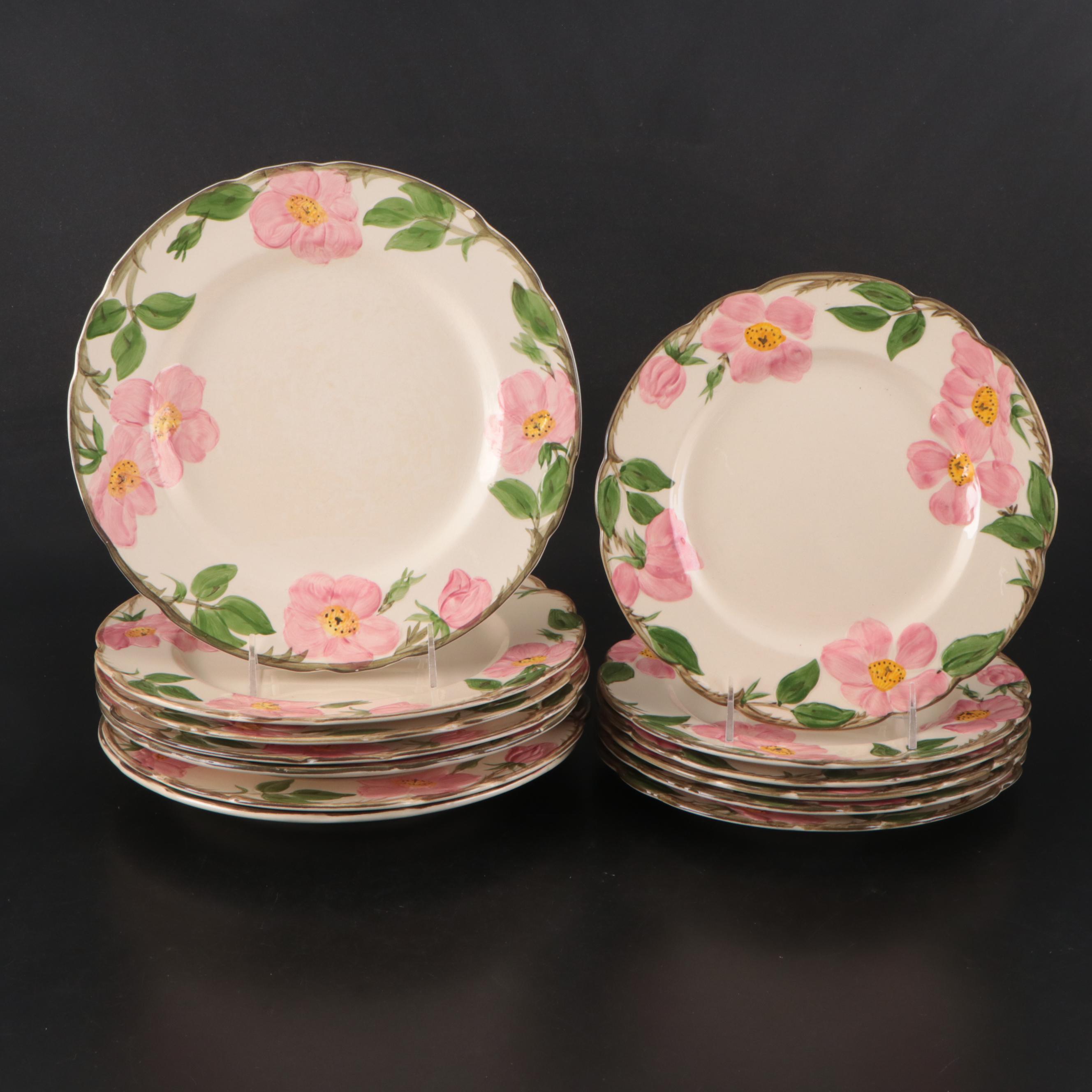 Franciscan "Desert Rose" Ceramic and Metal Serveware and Dinnerware with Other