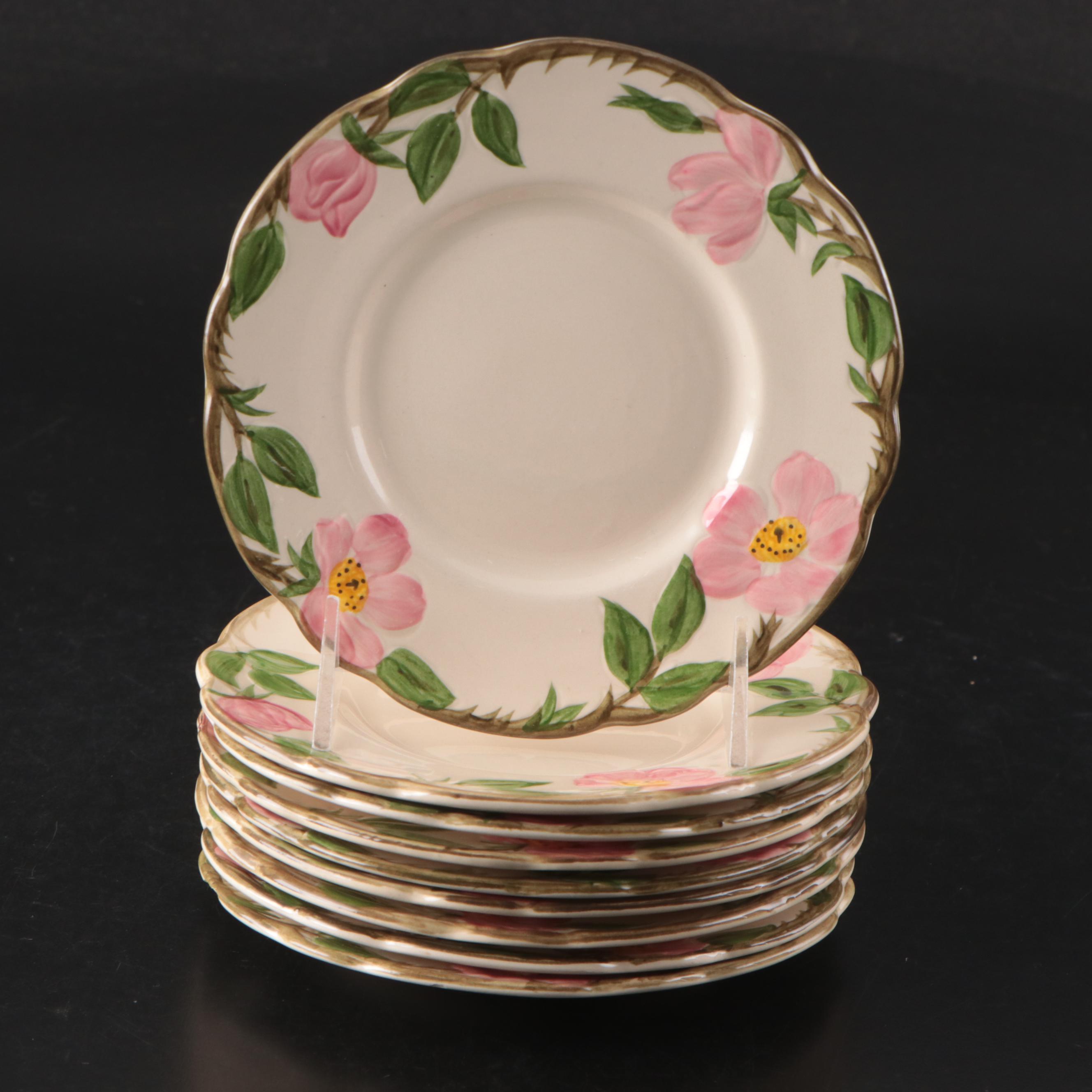 Franciscan "Desert Rose" Ceramic and Metal Serveware and Dinnerware with Other