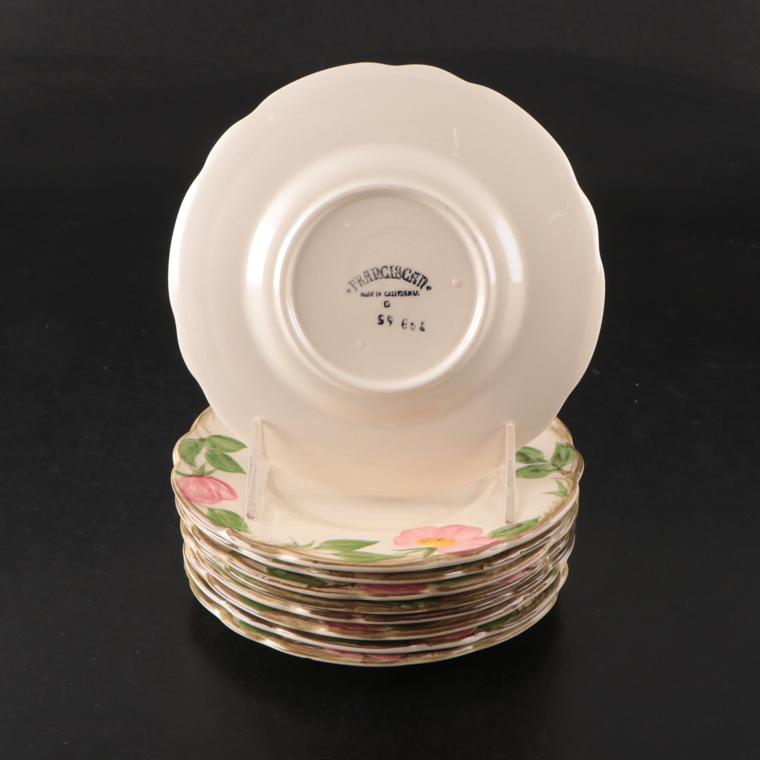 Franciscan "Desert Rose" Ceramic and Metal Serveware and Dinnerware with Other