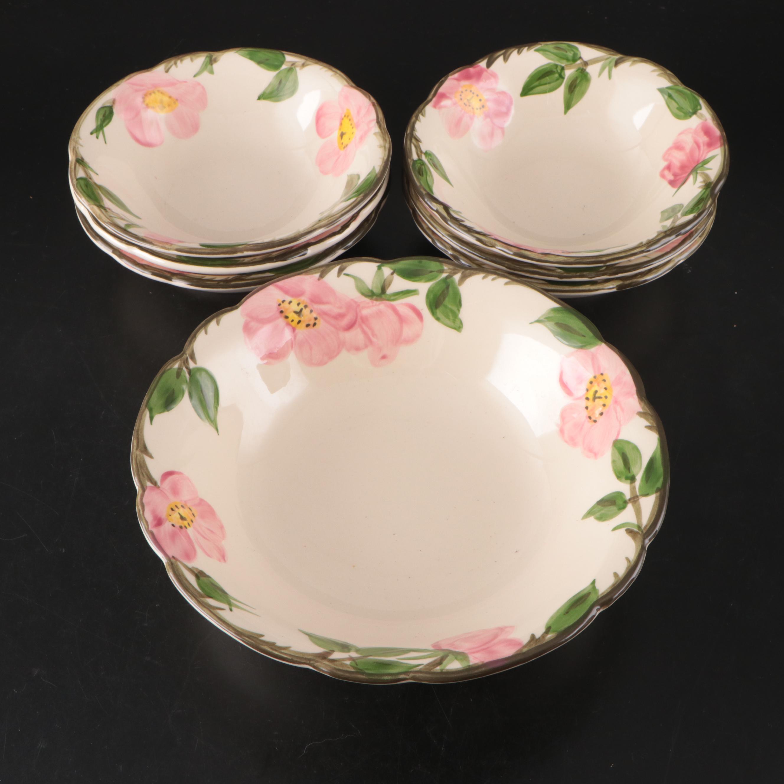 Franciscan "Desert Rose" Ceramic and Metal Serveware and Dinnerware with Other