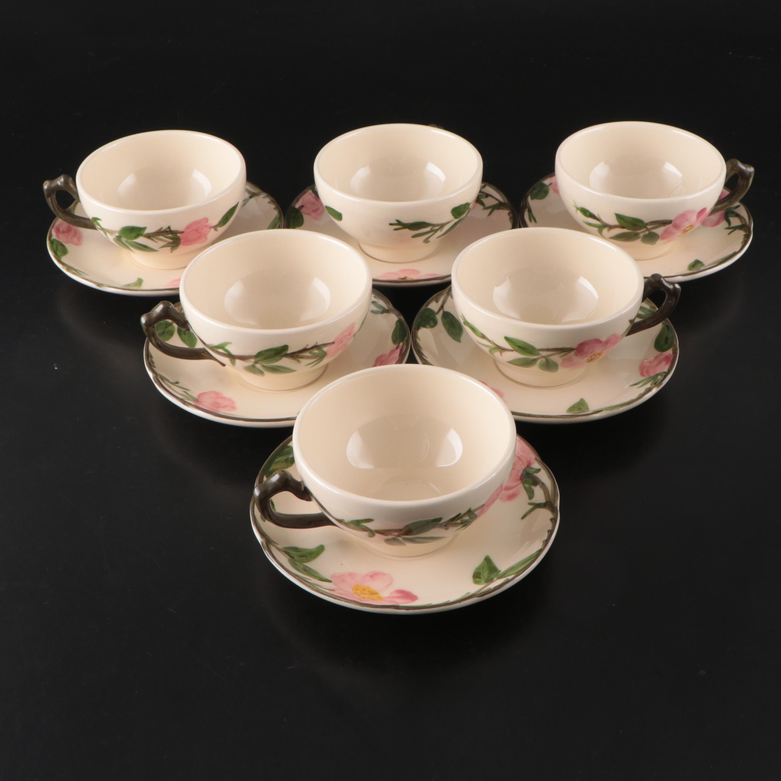 Franciscan "Desert Rose" Ceramic and Metal Serveware and Dinnerware with Other