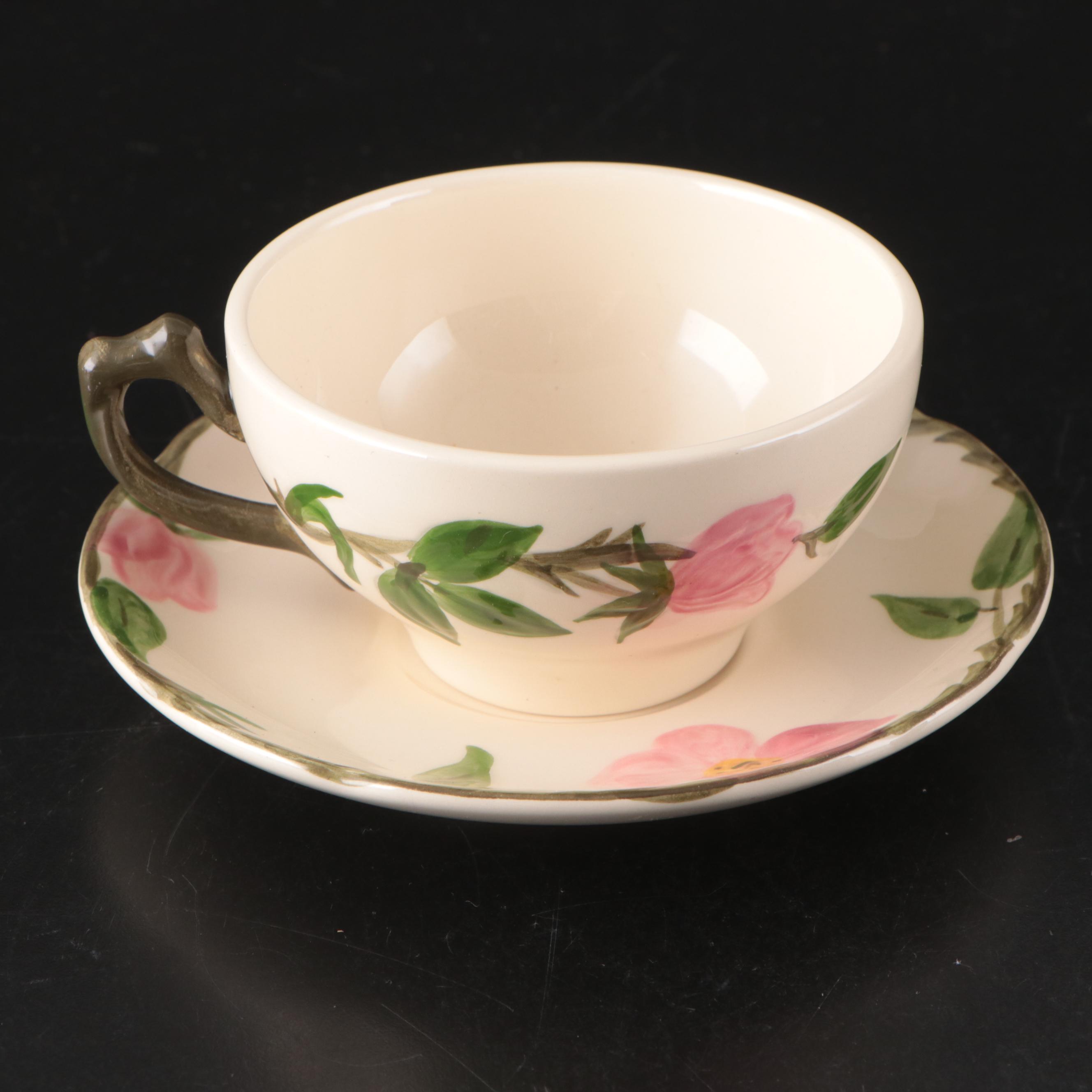 Franciscan "Desert Rose" Ceramic and Metal Serveware and Dinnerware with Other