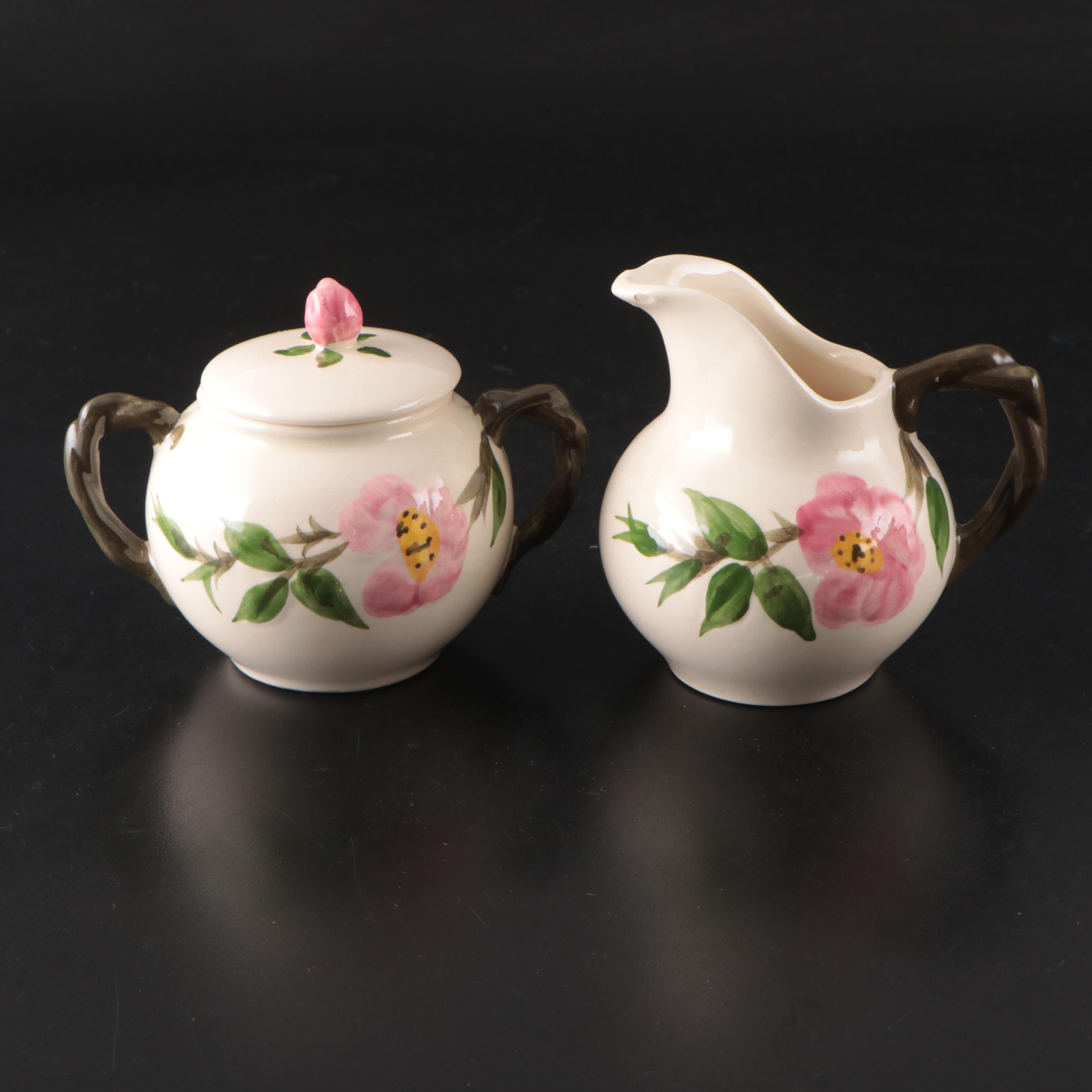 Franciscan "Desert Rose" Ceramic and Metal Serveware and Dinnerware with Other