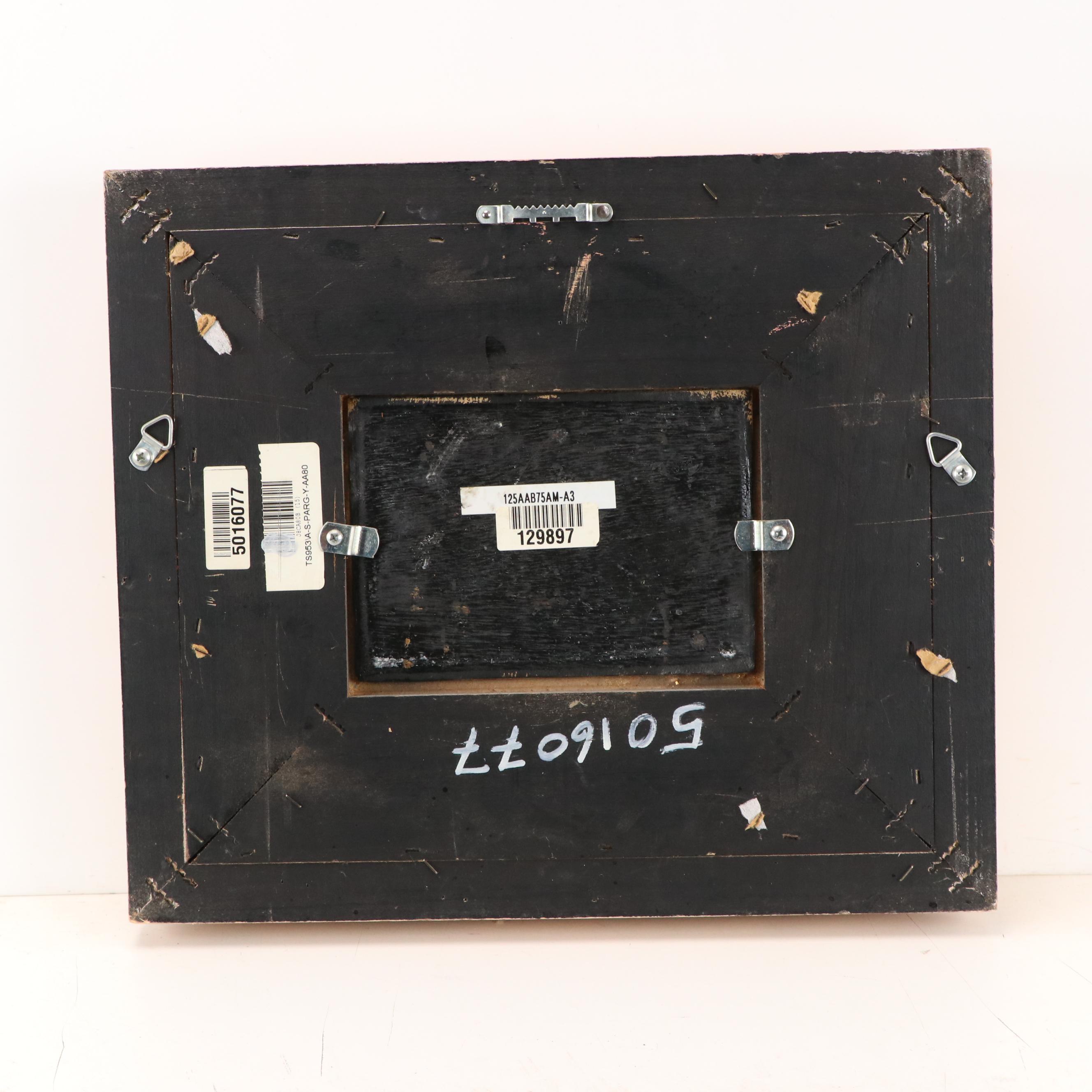 Oil Painting of Chickens in the Style of Edgar Hunt