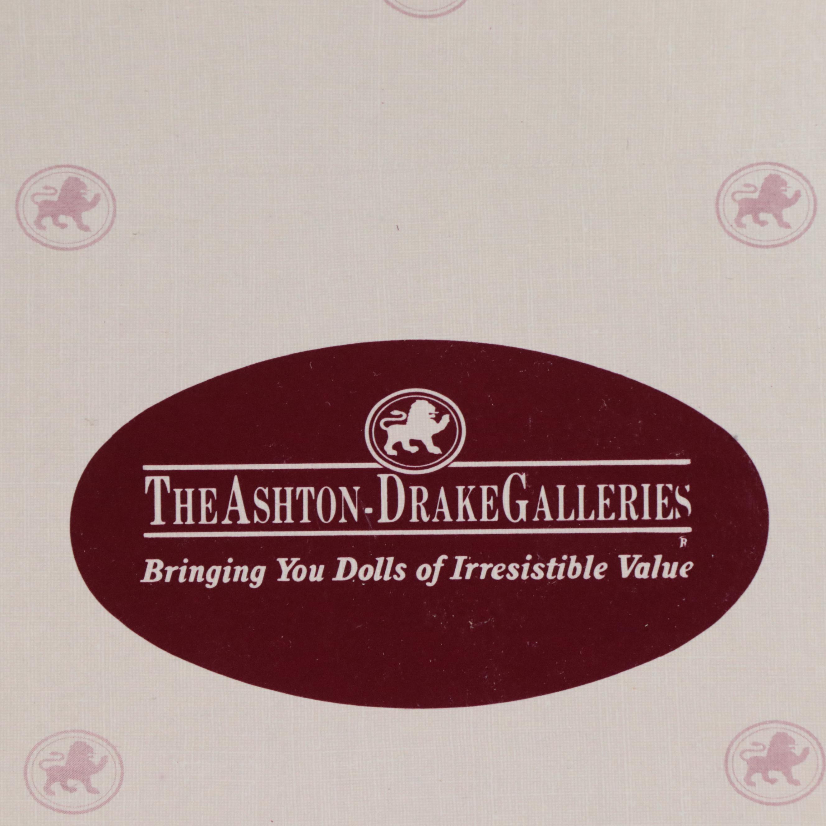 Ashton-Drake Galleries "Beth" and "Elizabeth" Porcelain Collector Dolls