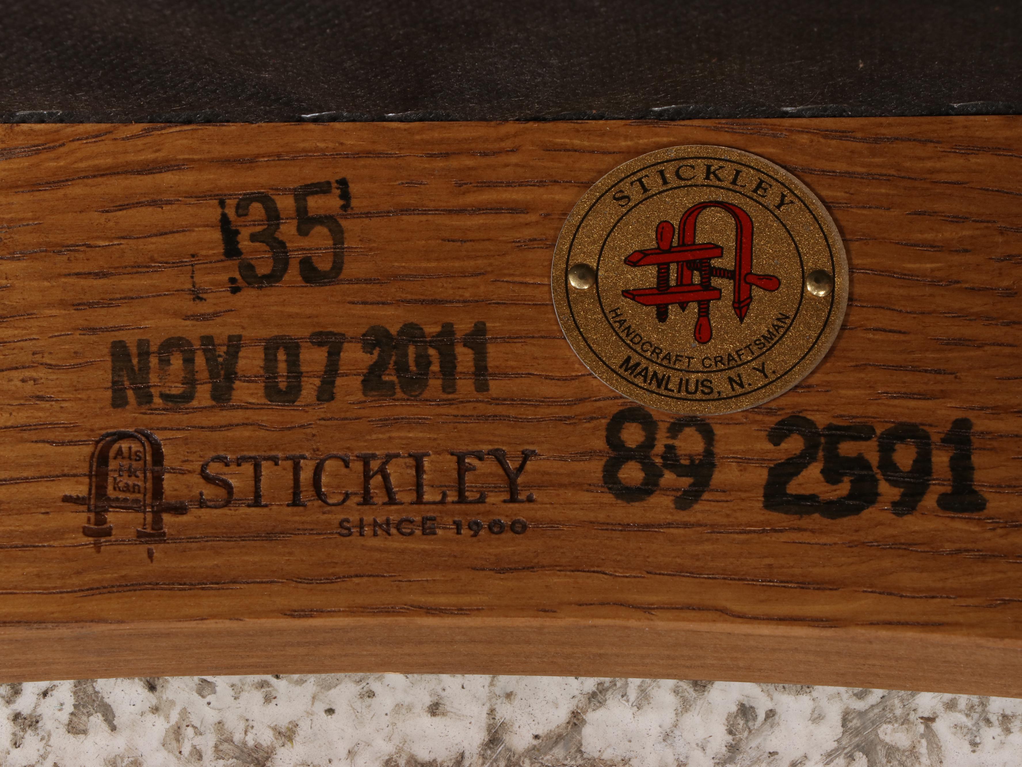 Stickley Craftsman Style Oak Footstool