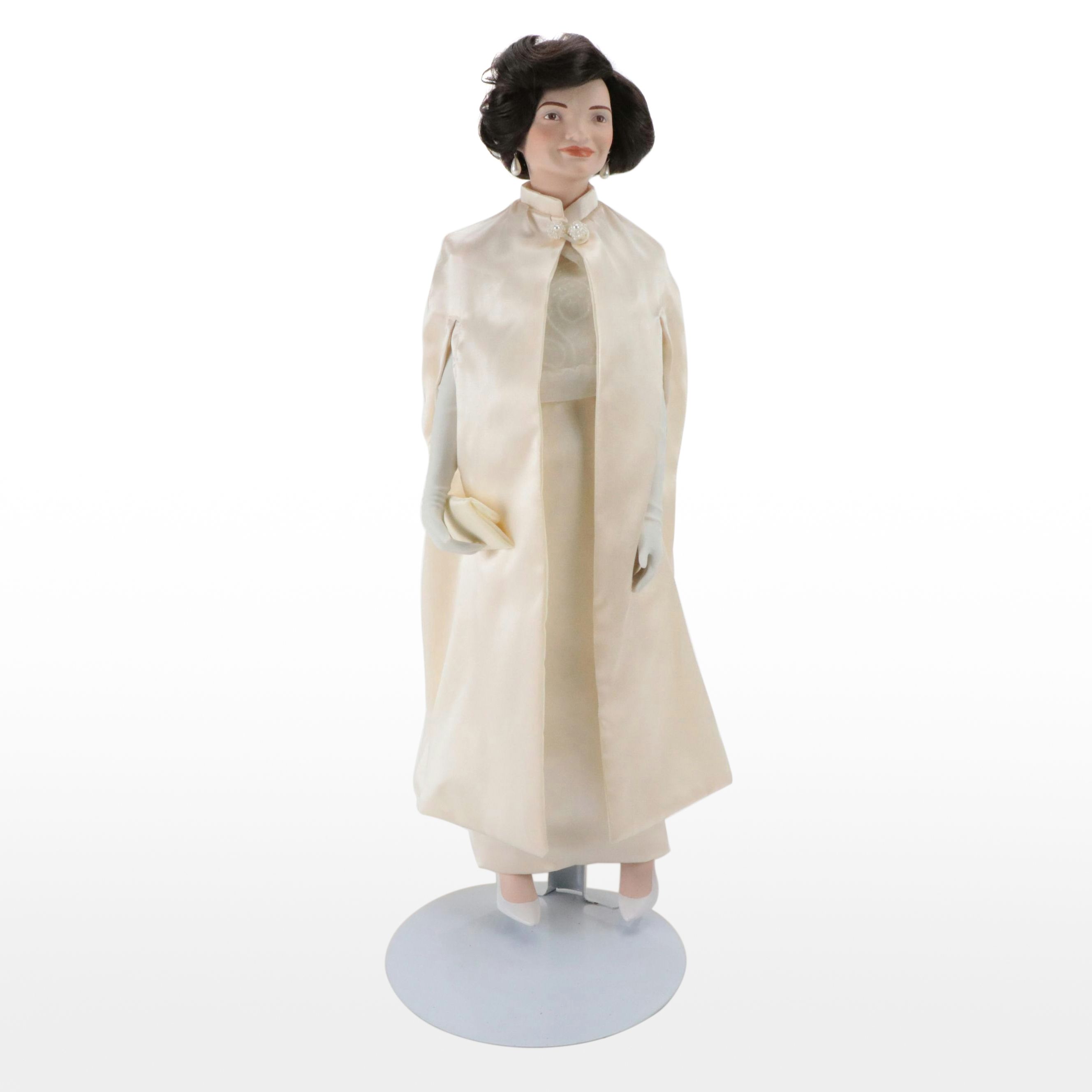 The Danbury Mint First Ladies "Jacqueline Kennedy" Porcelain Collector Doll