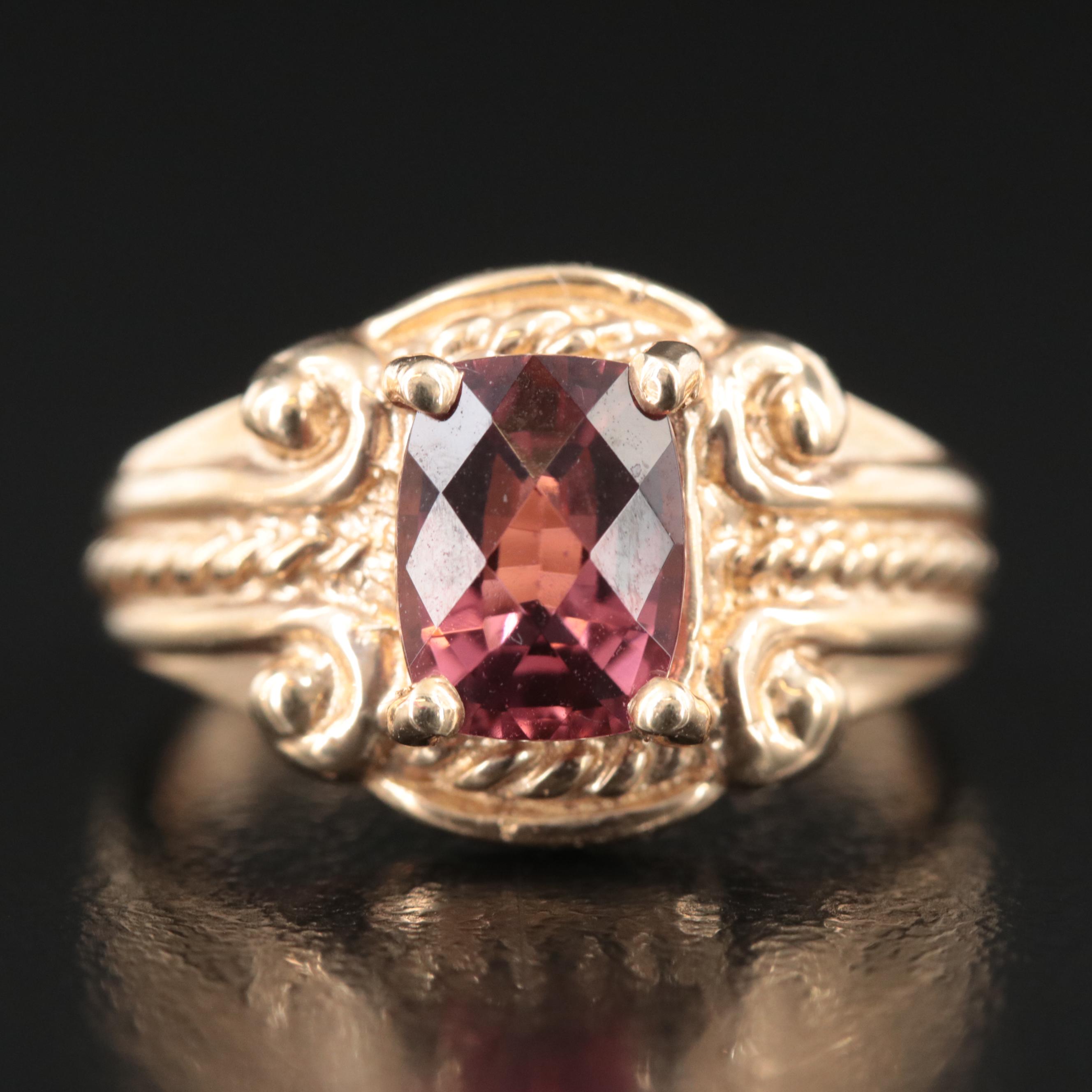 14K Tourmaline Ring