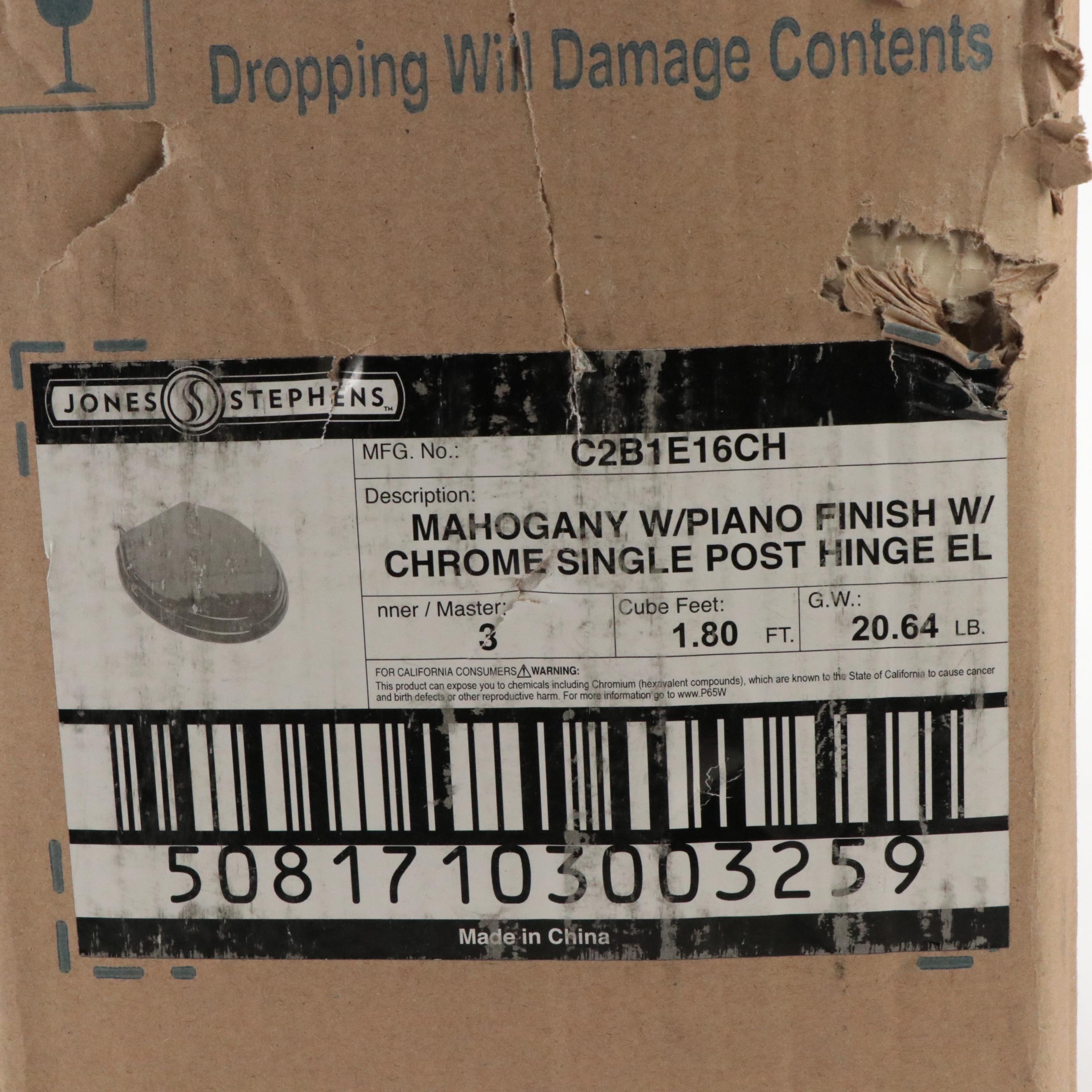 Jones Stephens Solid Oak Toilet Seats, Contemporary