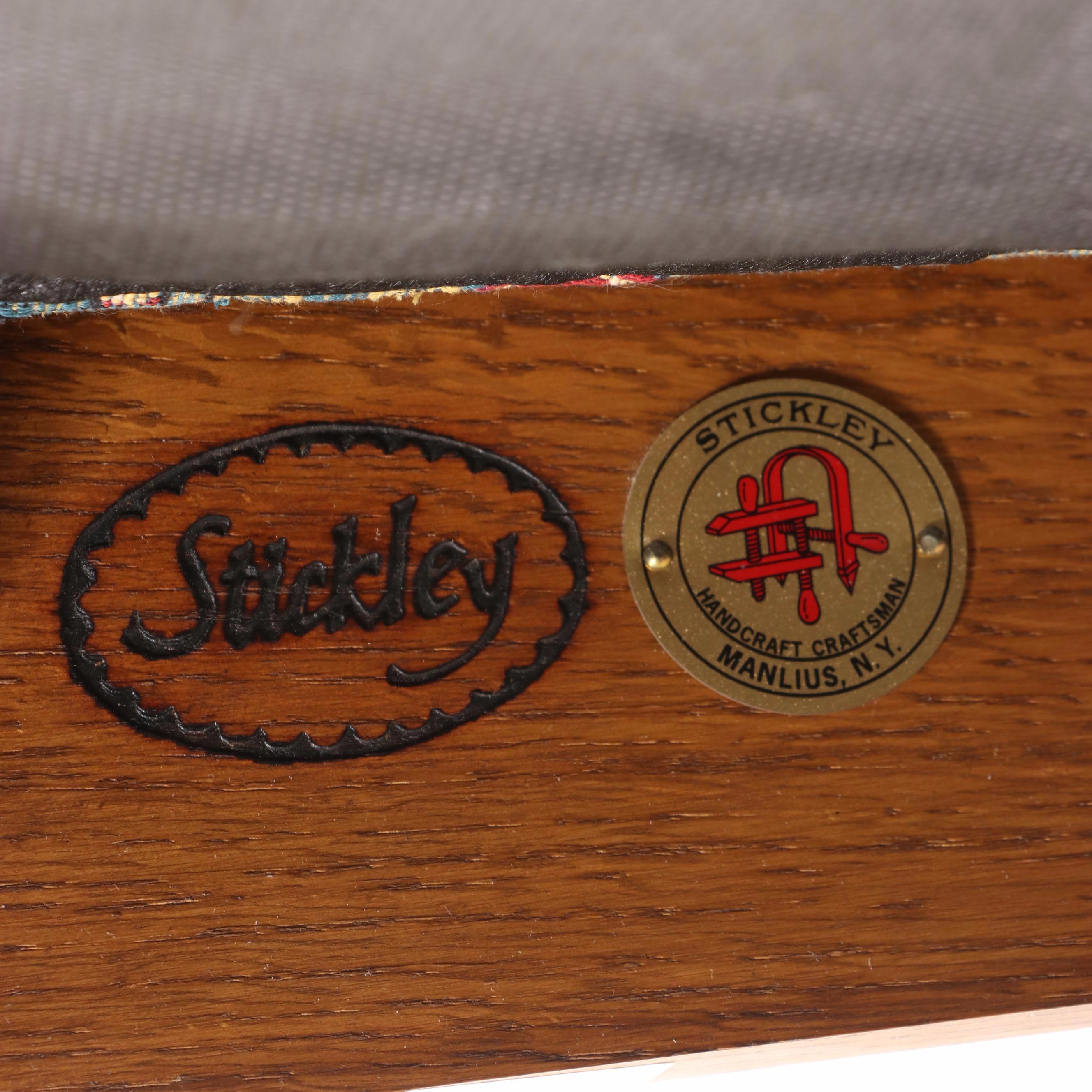 Stickley Craftsman Style Oak Sofa