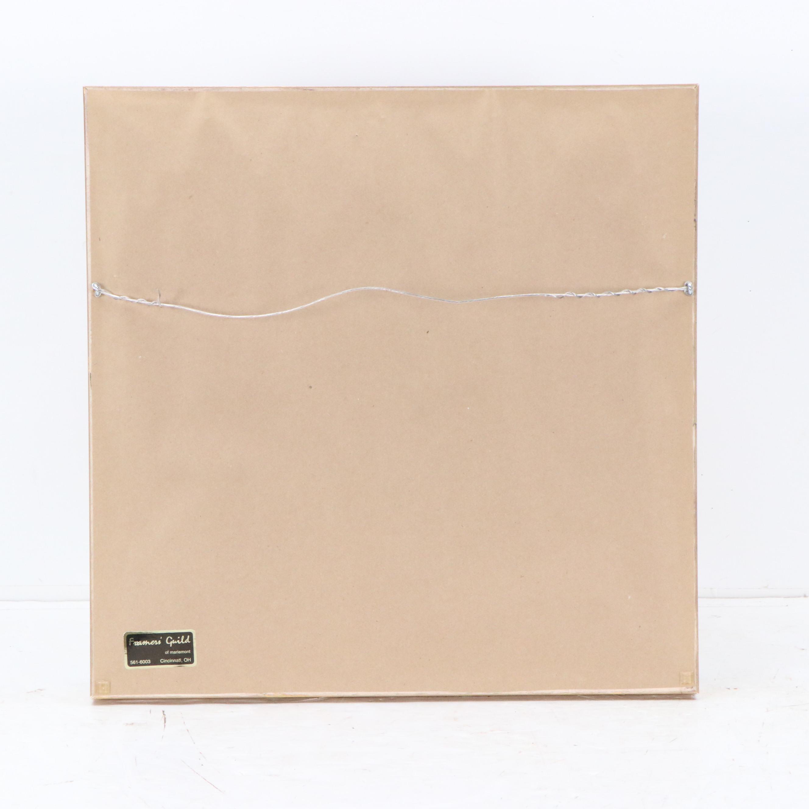 Burmese Hand-Embroidered, Beaded and Embellished Kalaga Panel