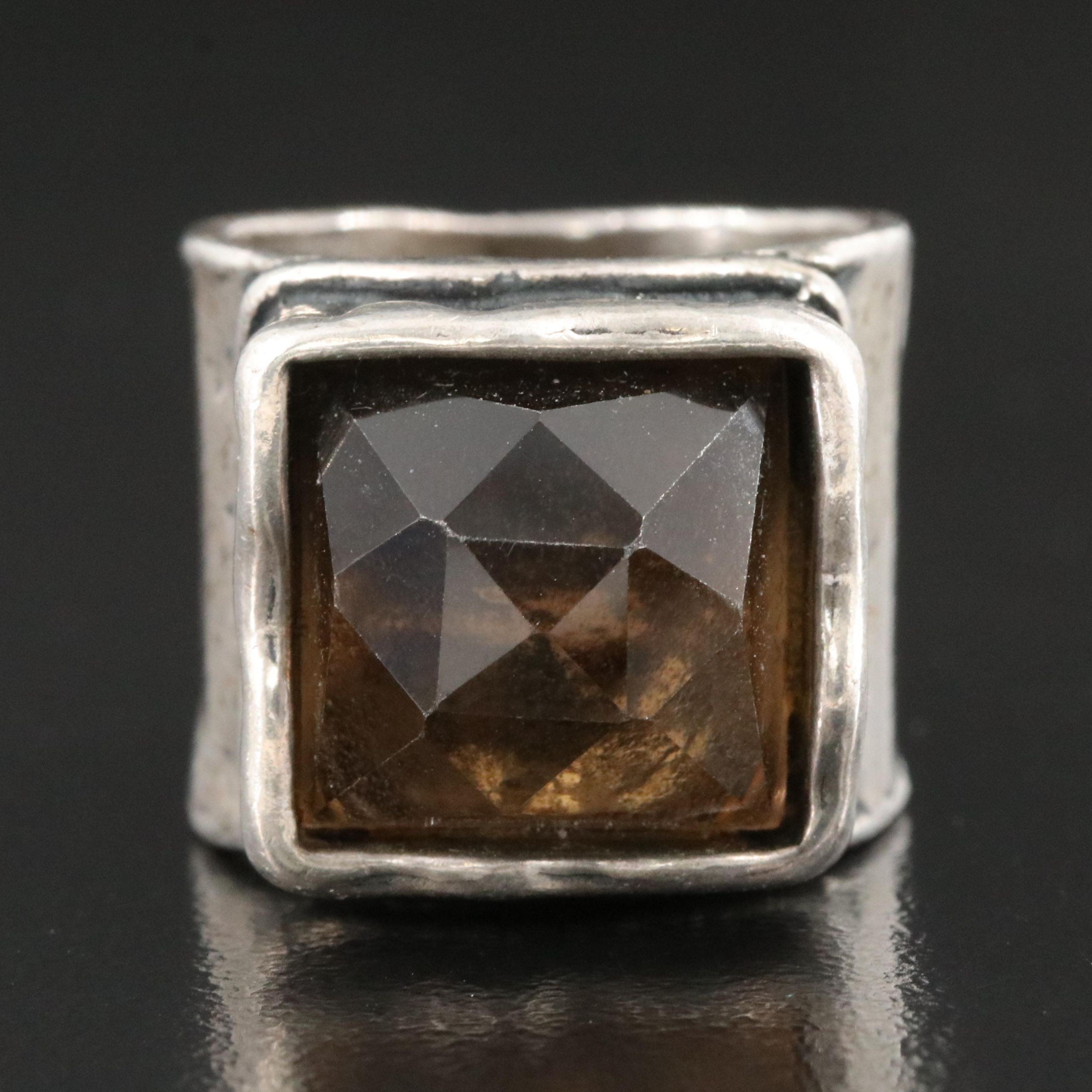 Silpada Sterling Smoky Quartz Ring