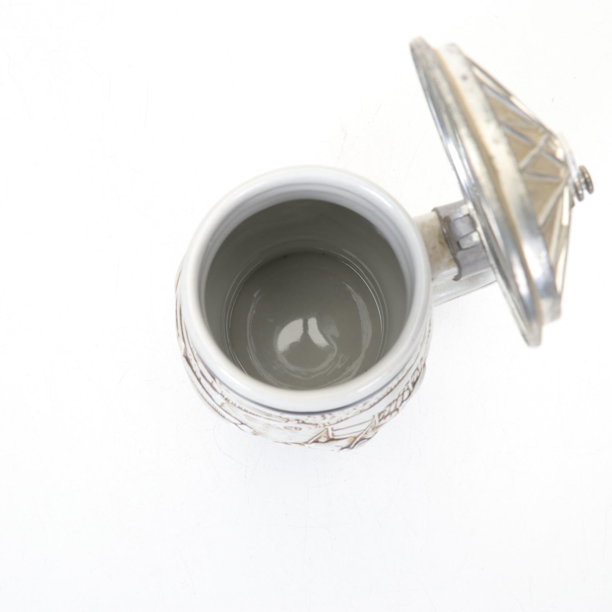 Ceramarte for Avon "Car Classics" Ceramic Beer Stein, Late 20th Century