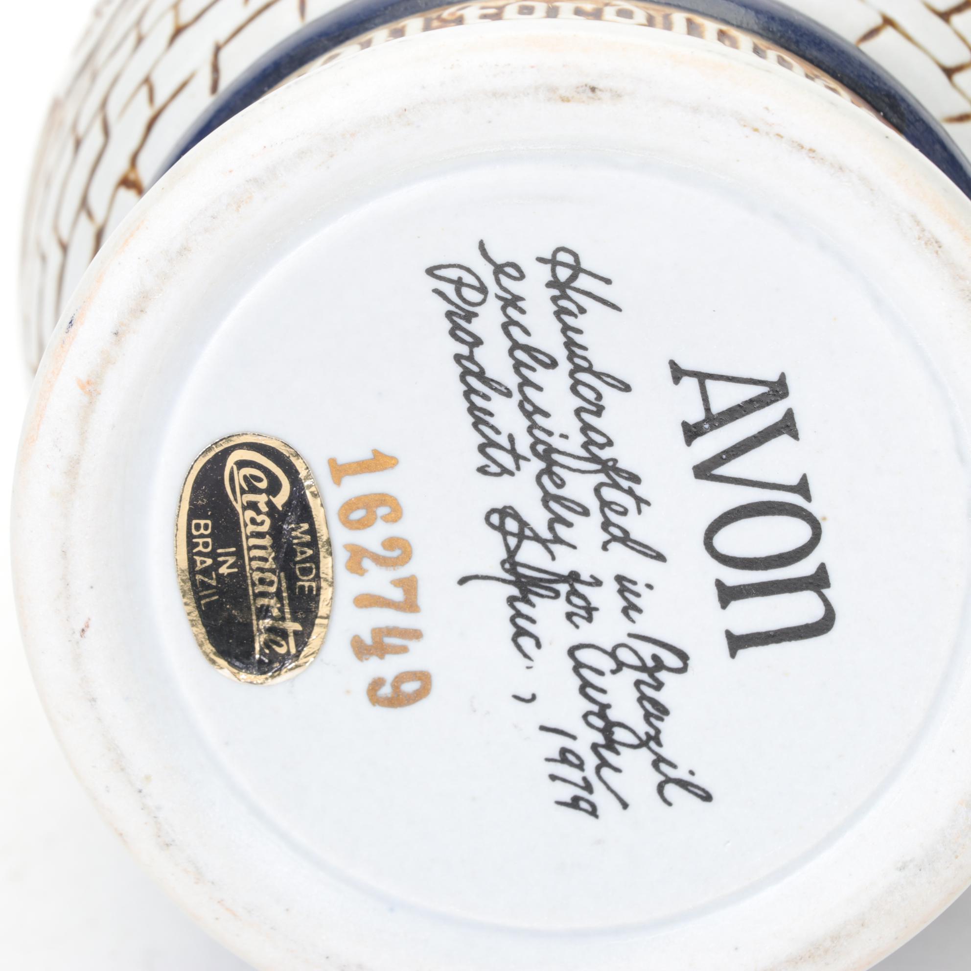 Ceramarte for Avon "Car Classics" Ceramic Beer Stein, Late 20th Century