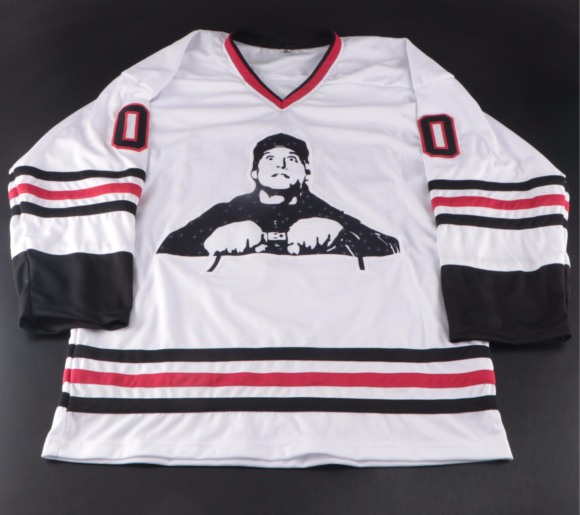 Chevy Chase Signed "Christmas Vacation: Clark Griswold" Hockey Jersey