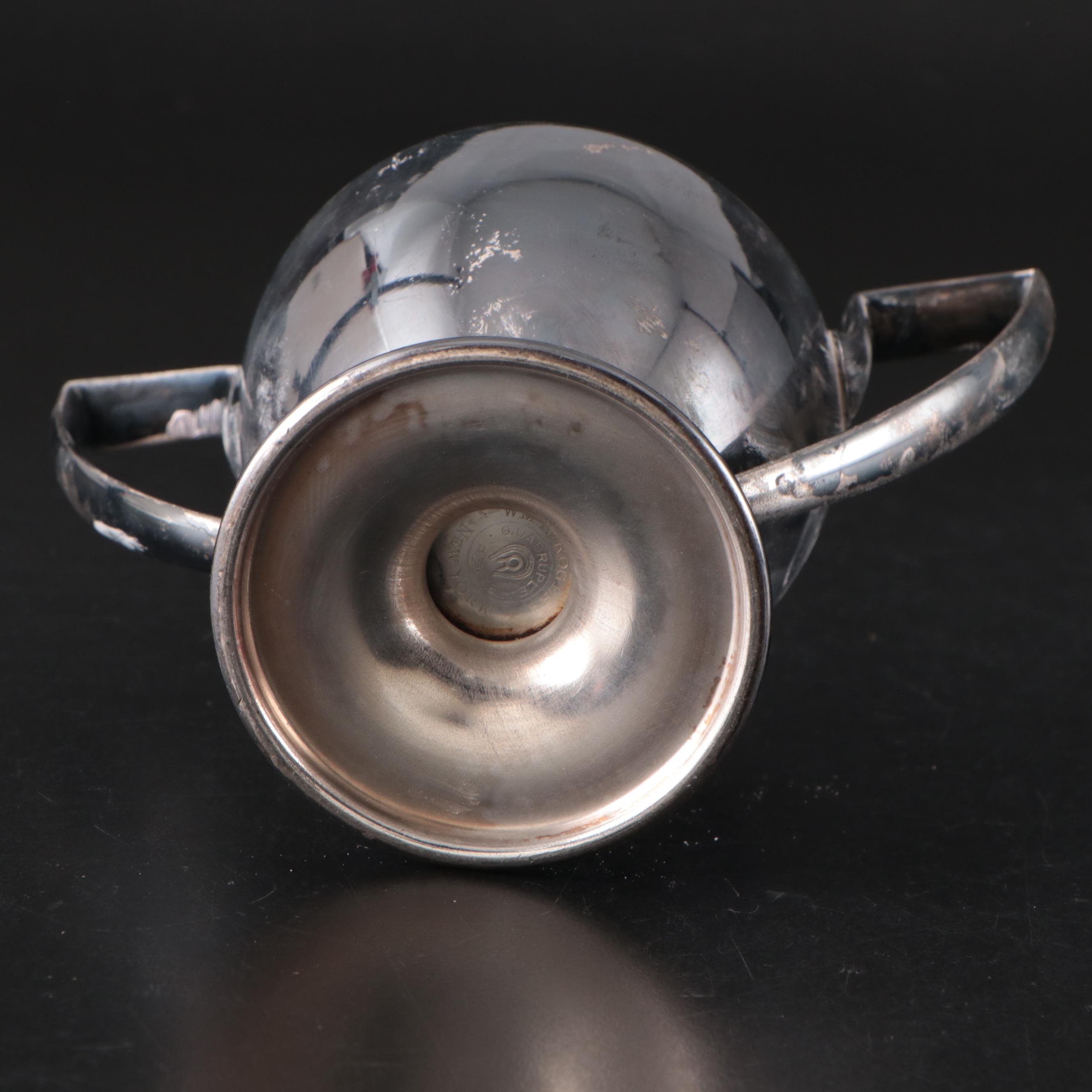 Levi & Salaman Sterling Silver Miniature Trophy with Other Trophies