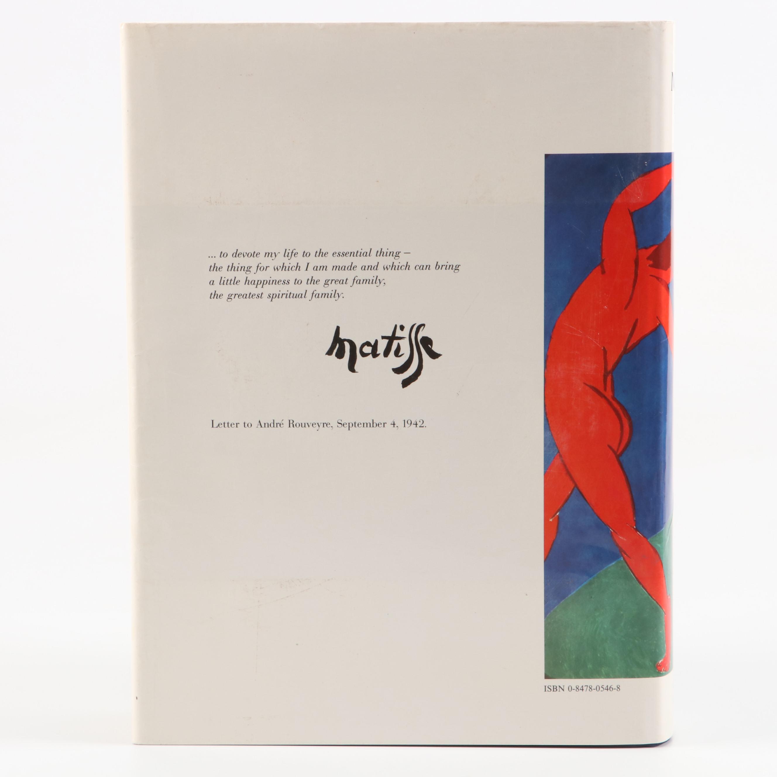 "Matisse: The Man and His Art" by Jack Flam with "Matisse" by Pierre Schneider