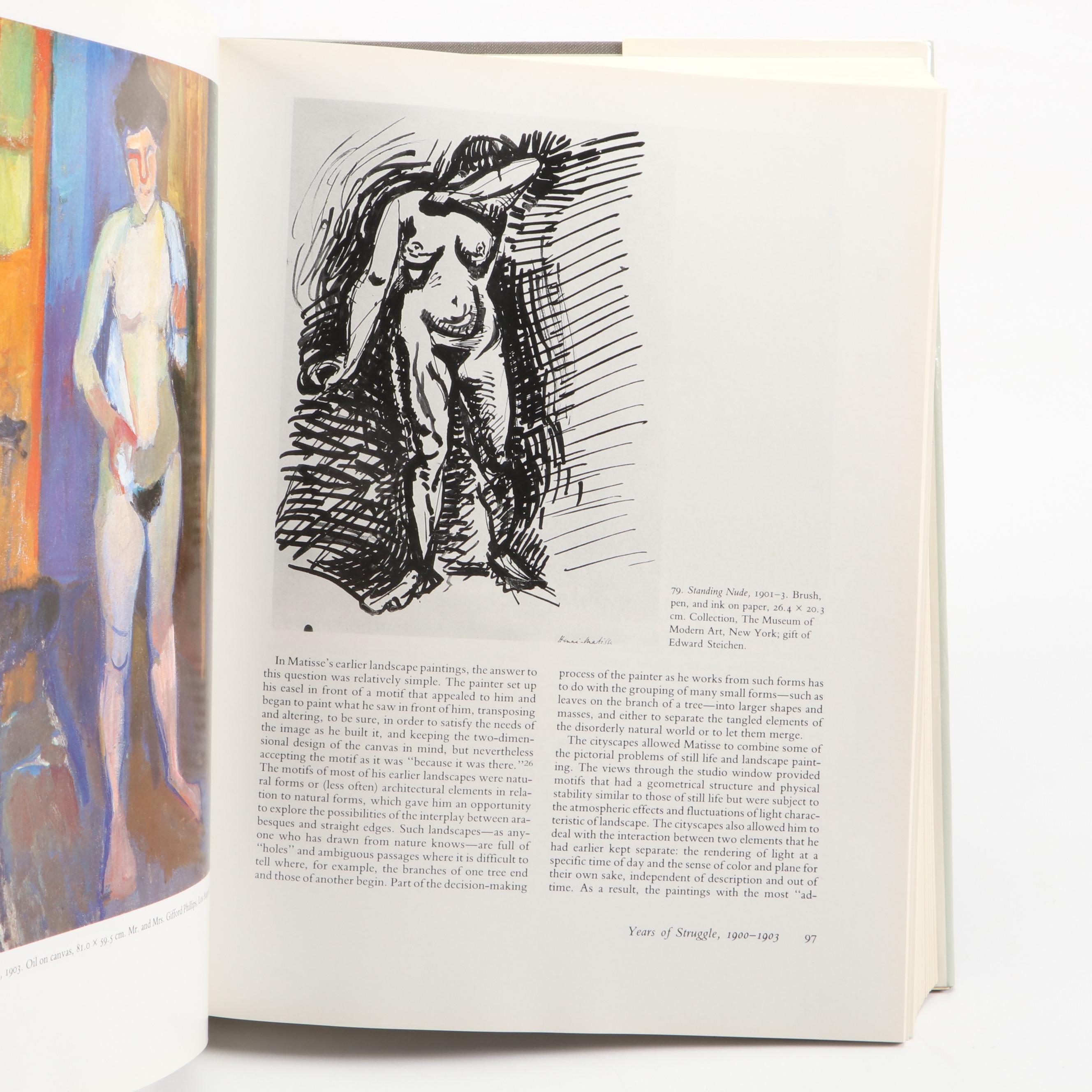 "Matisse: The Man and His Art" by Jack Flam with "Matisse" by Pierre Schneider