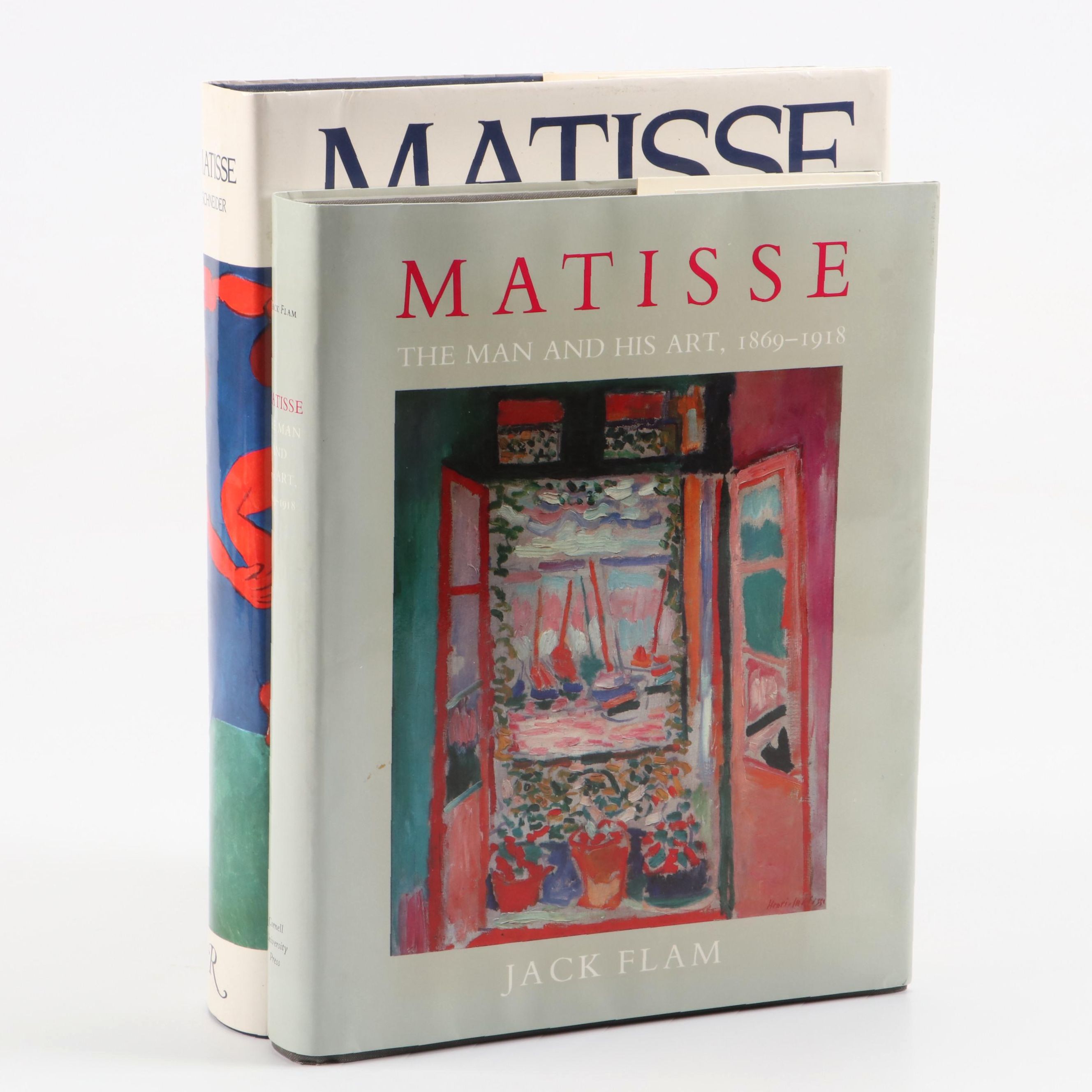 "Matisse: The Man and His Art" by Jack Flam with "Matisse" by Pierre Schneider