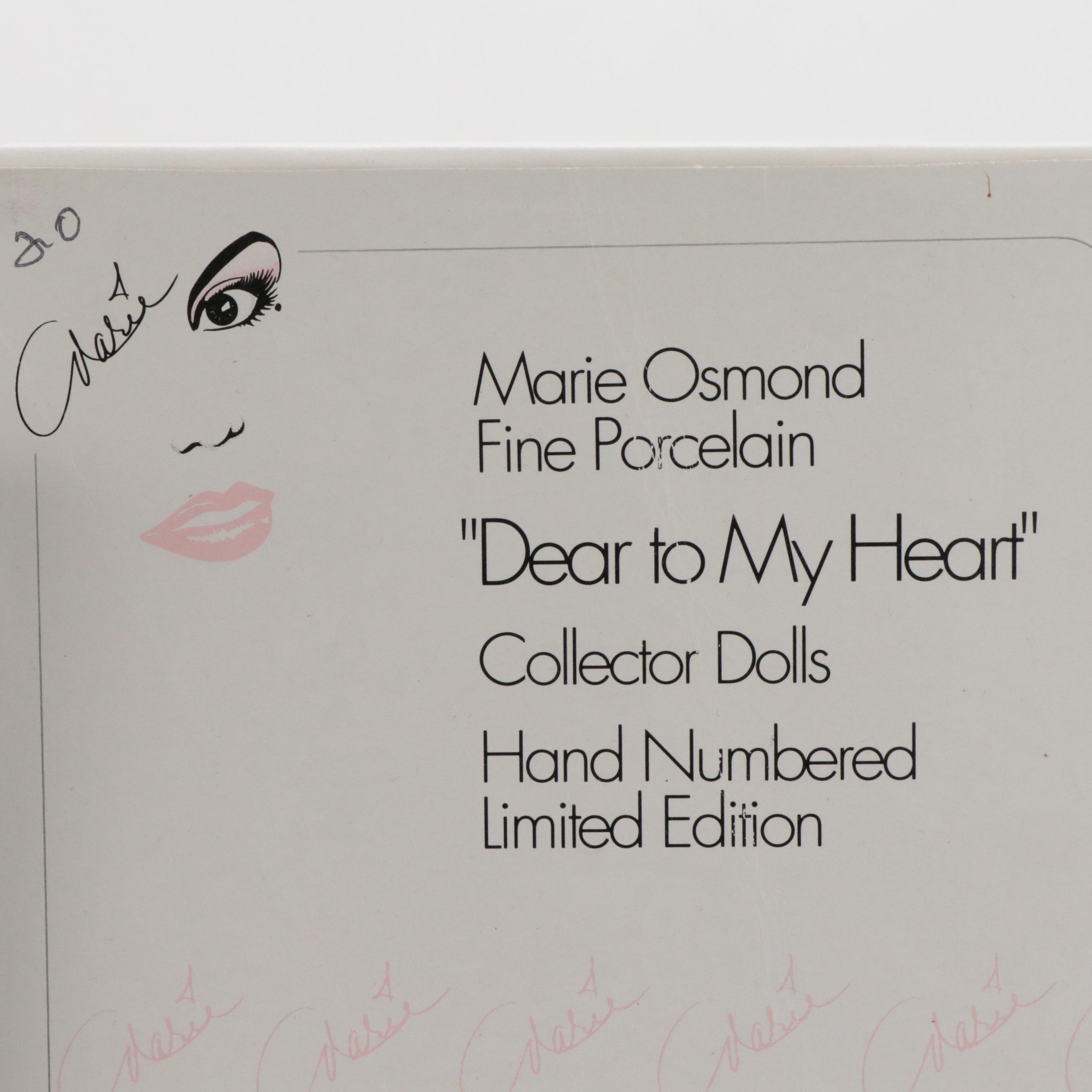 Ashton-Drake Galleries "Little Bo Peep" with Marie Osmond "Lisa" Porcelain Doll