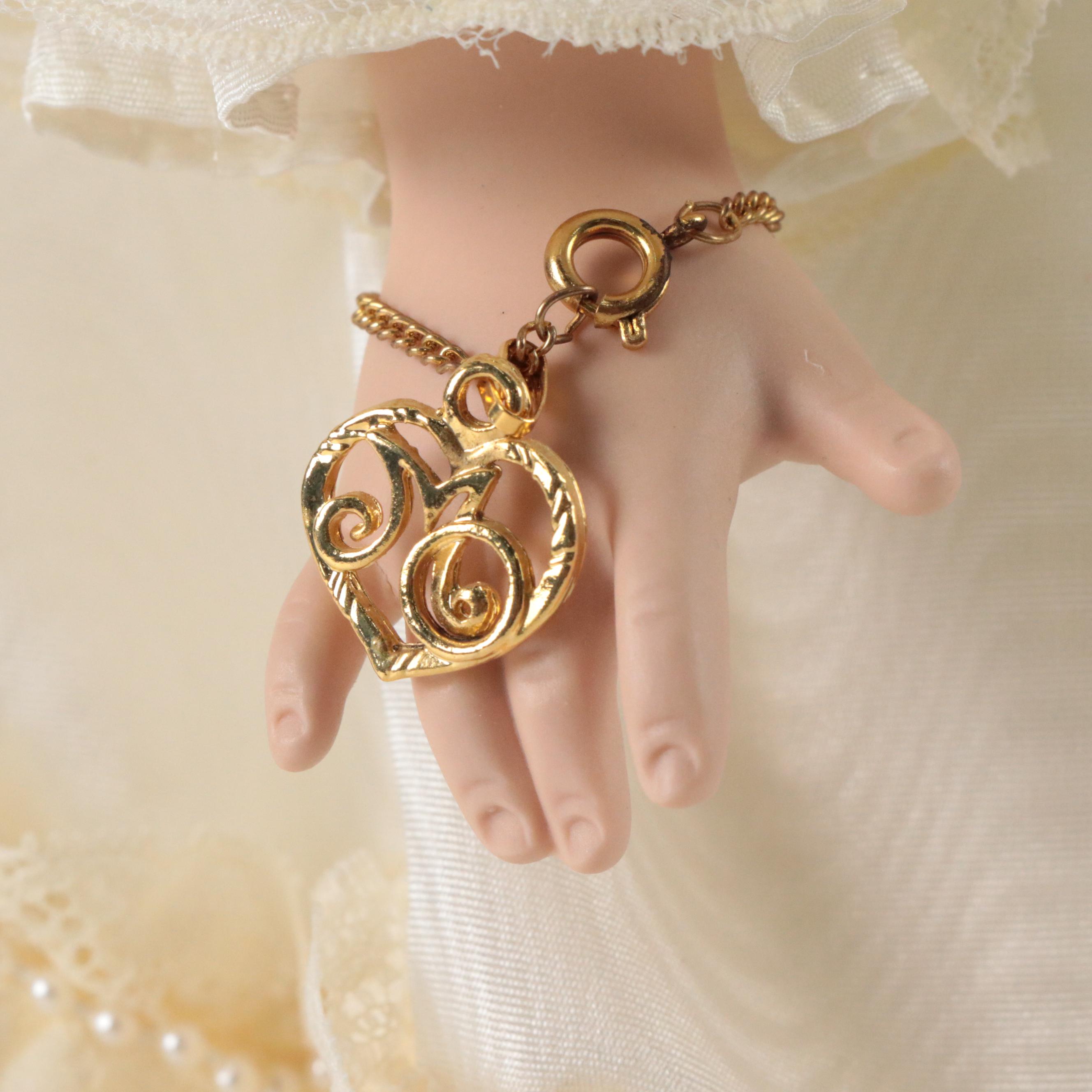 Ashton-Drake Galleries "Little Bo Peep" with Marie Osmond "Lisa" Porcelain Doll