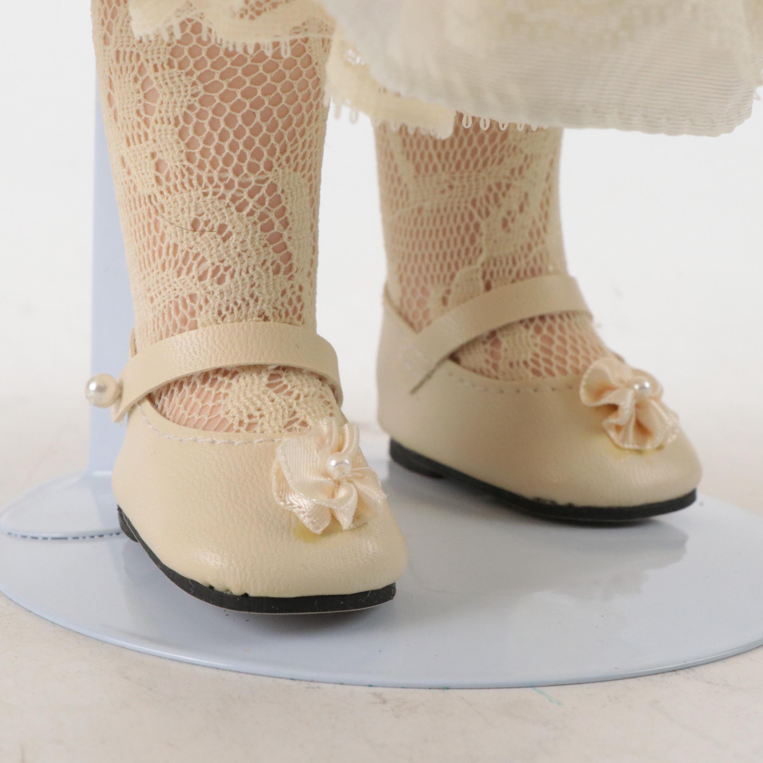 Ashton-Drake Galleries "Little Bo Peep" with Marie Osmond "Lisa" Porcelain Doll