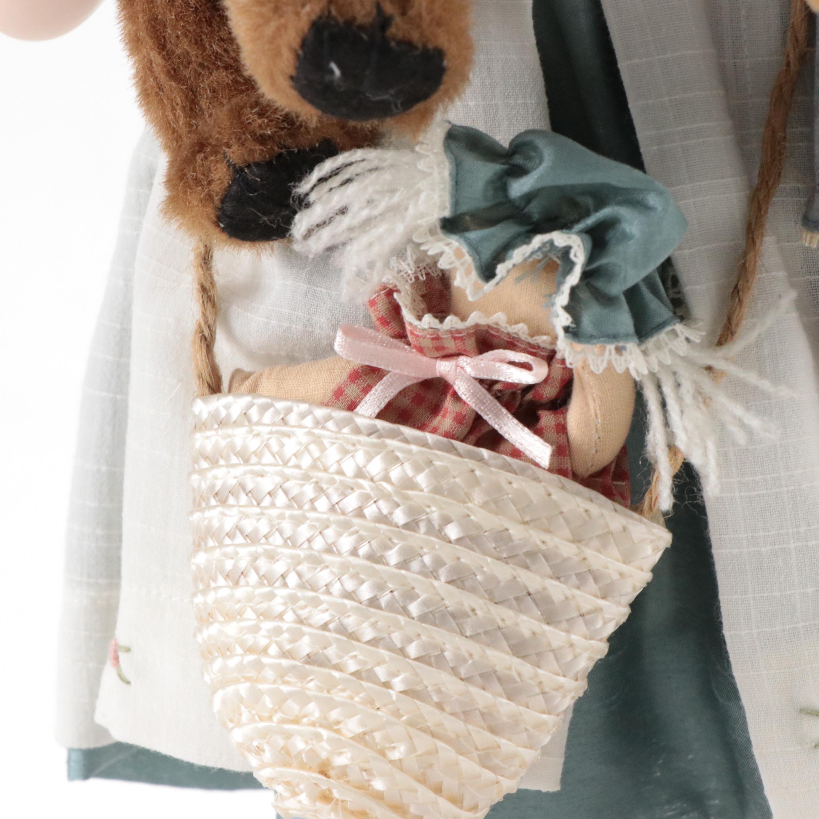 Delton Products Fine Collectibles "Lauren" and Other Porcelain Dolls