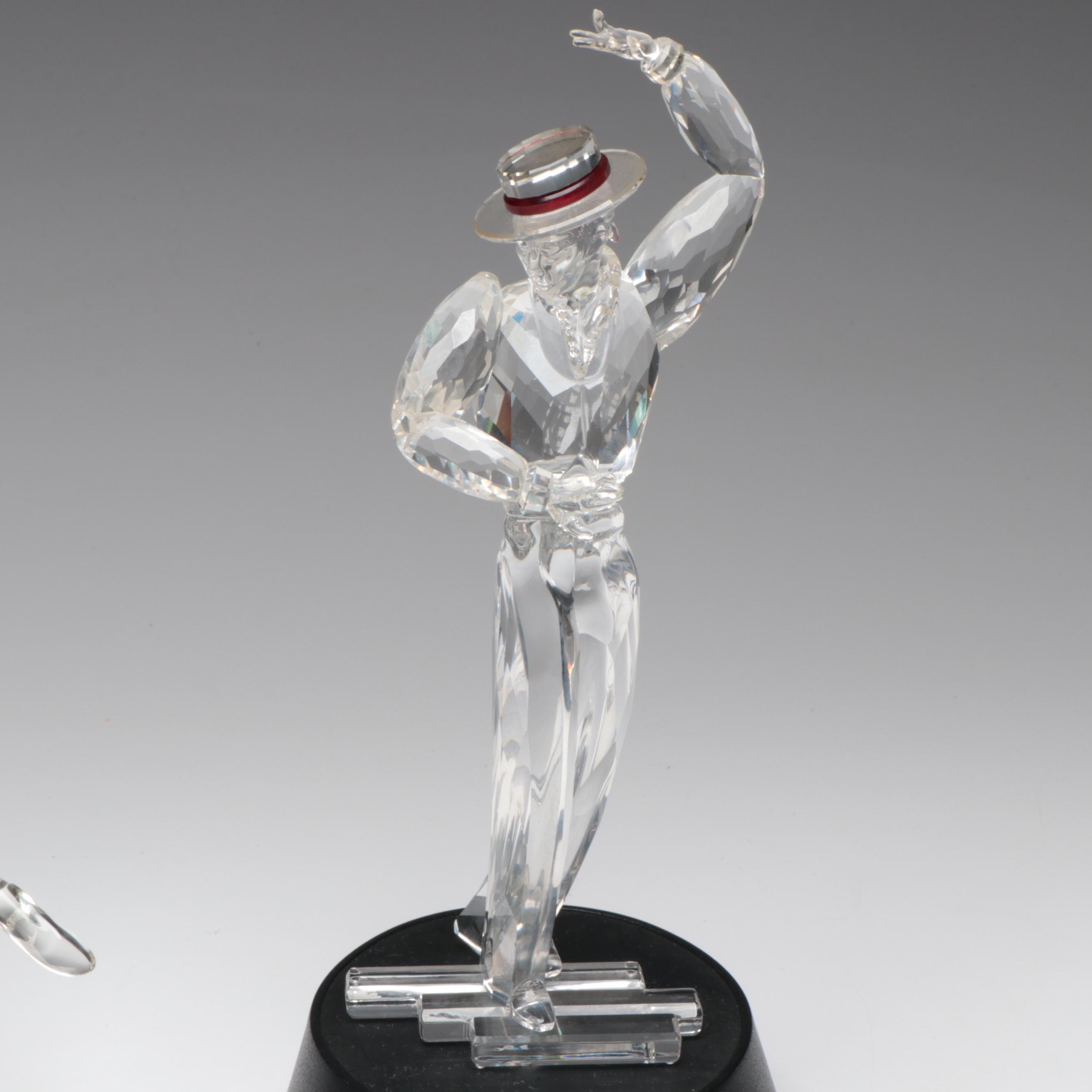 Swarovski "Antonio" and "Anna" Crystal Figurines with More