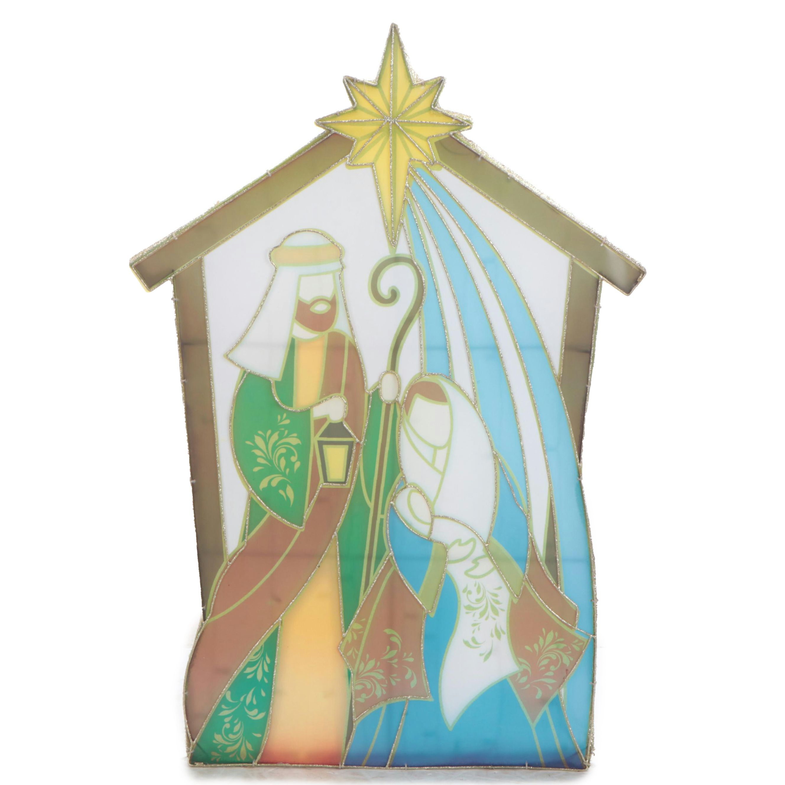 Lowes Plastic Outdoor Nativity Scene Decoration