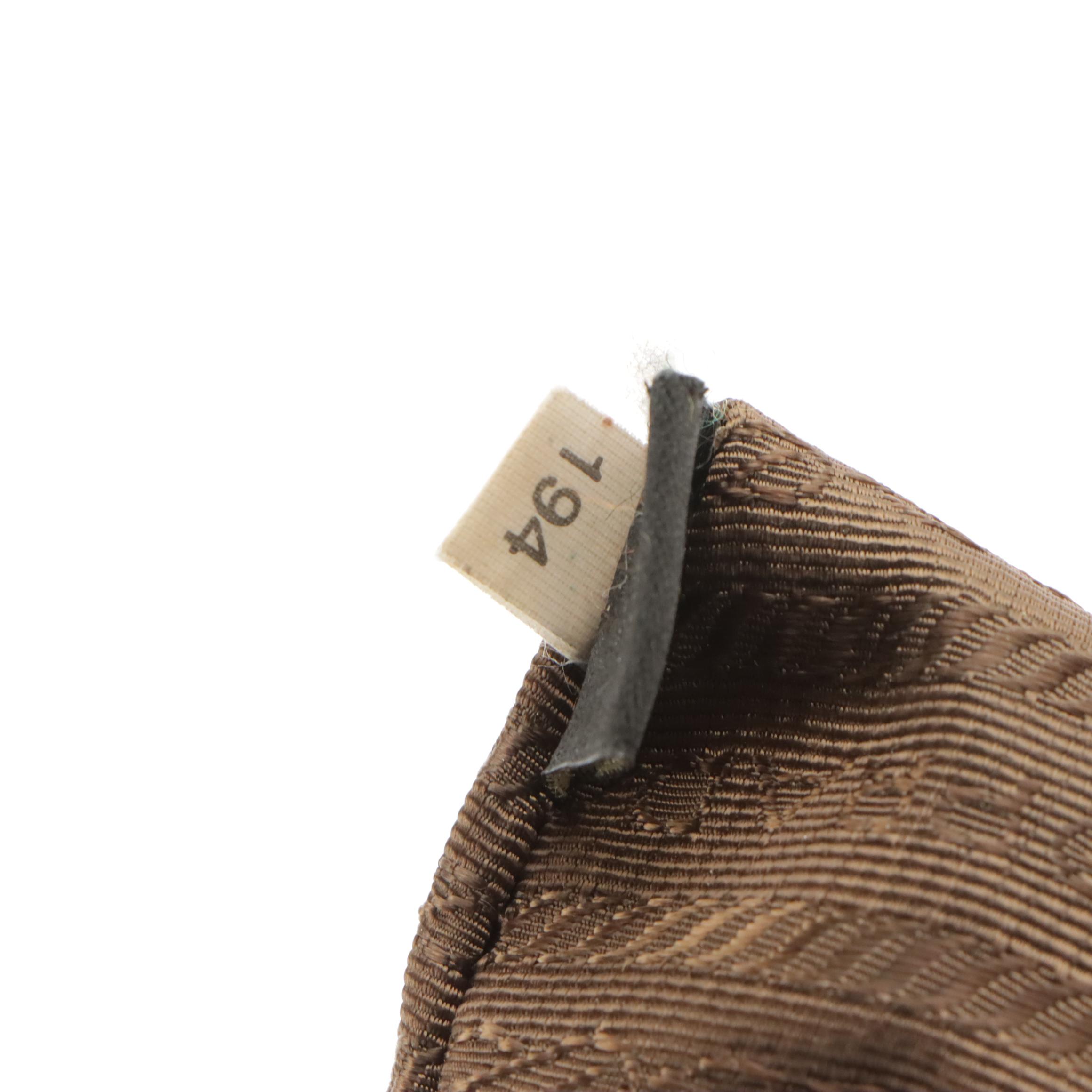 Prada Leather Two-Way Tote Bag