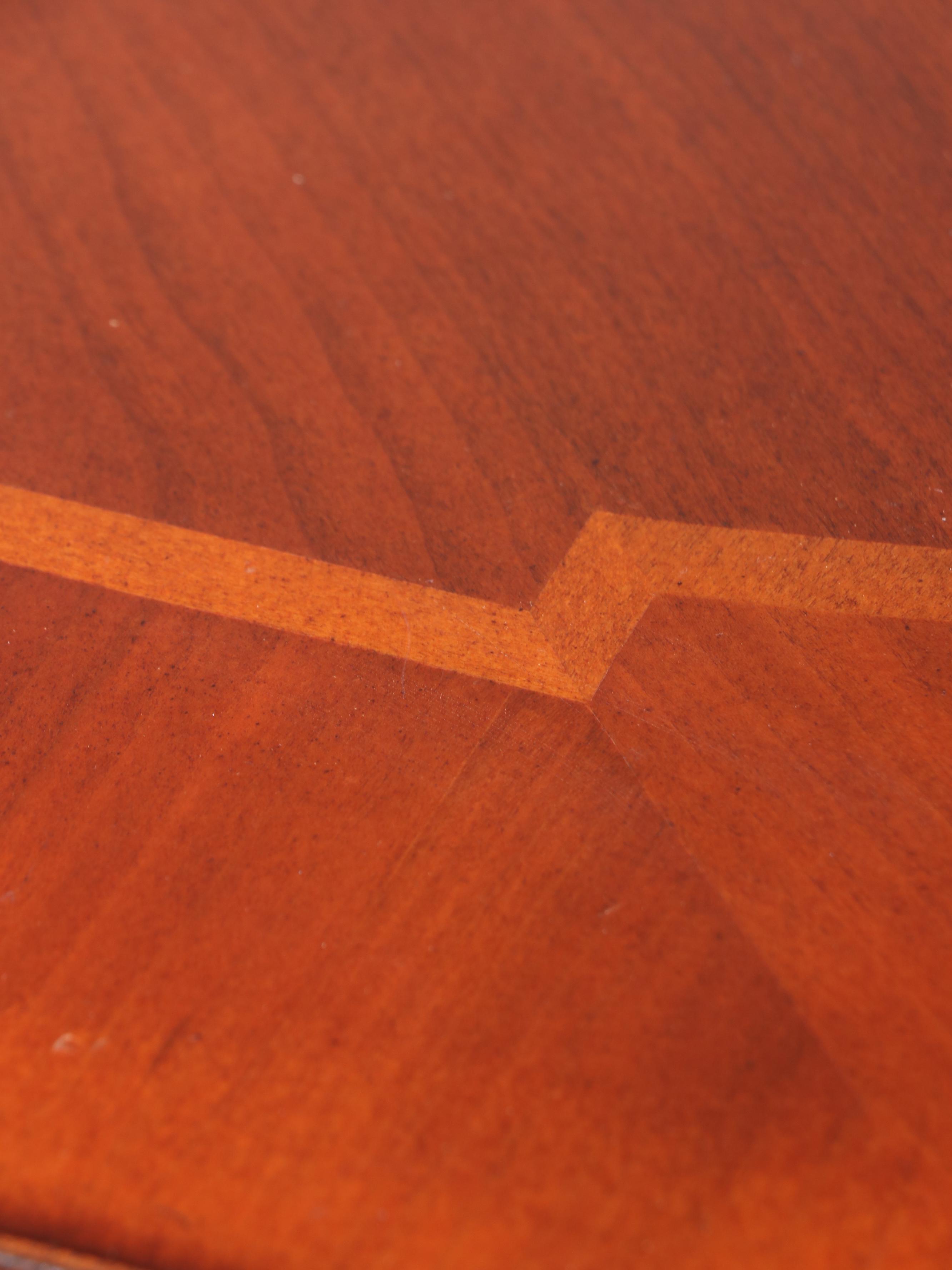 Regency Library Table Style Mahogany Computer Desk