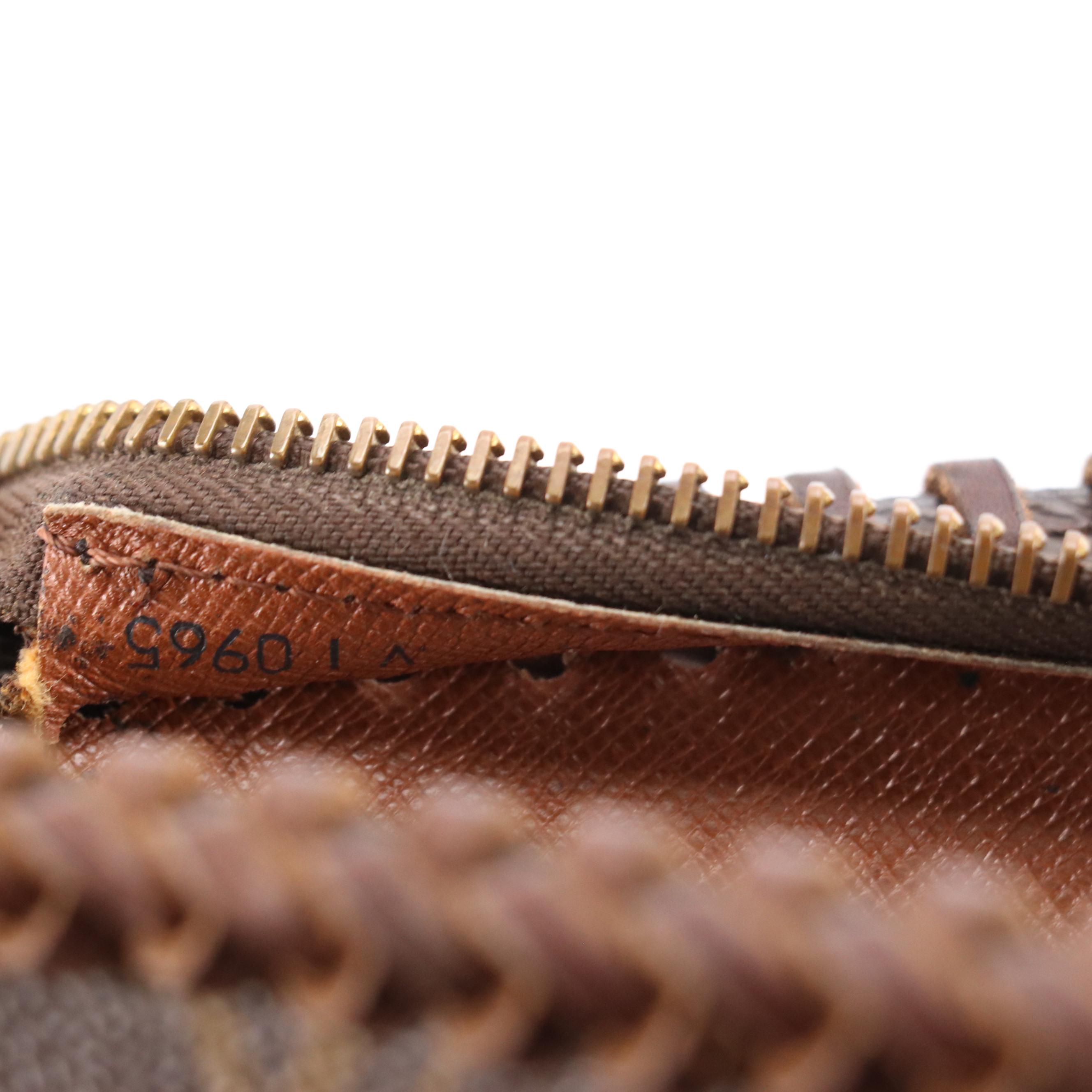 Vintage Boho Customized Louis Vuitton Babylone Shoulder Tote with Braided Trim