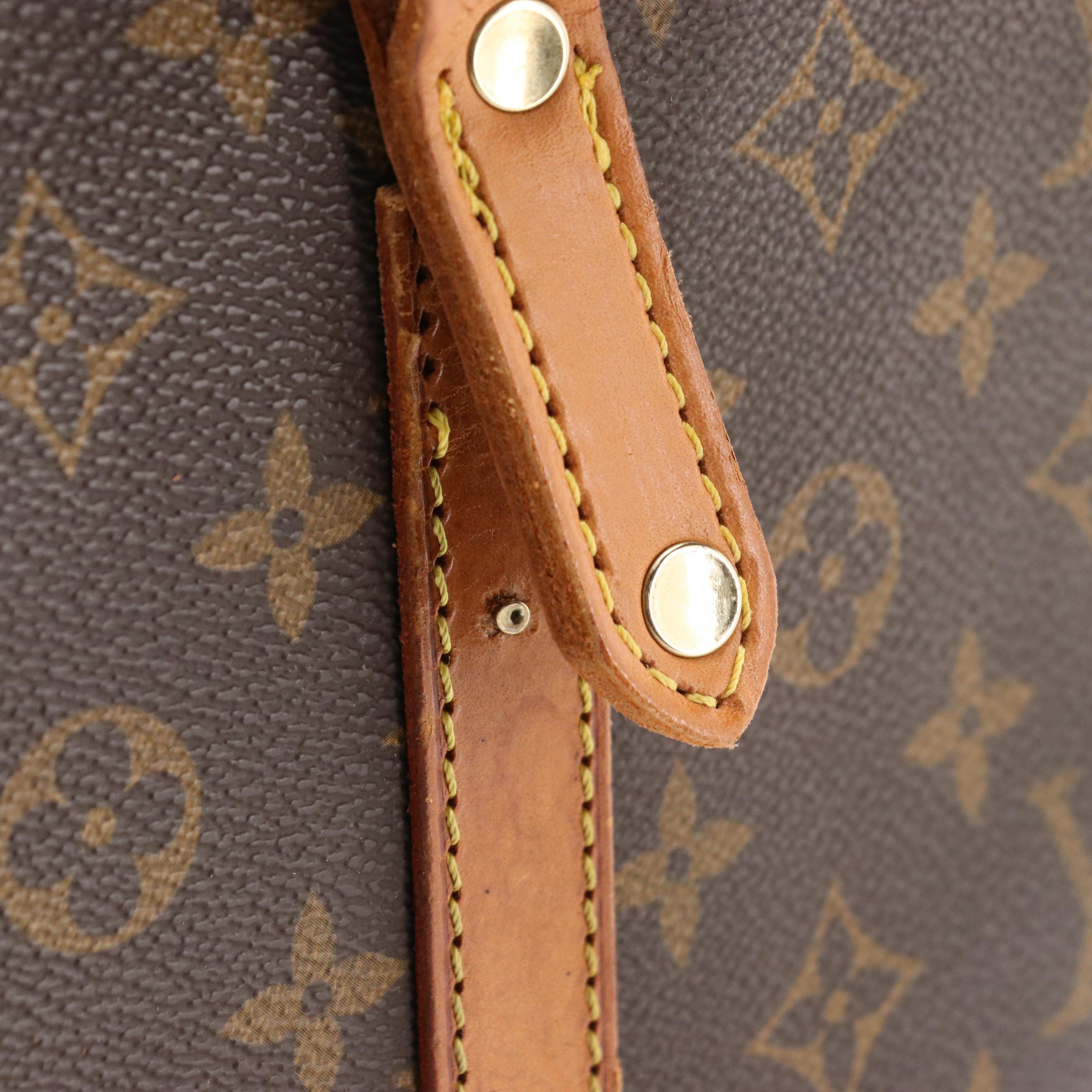 Vintage Boho Customized Louis Vuitton Babylone Shoulder Tote with Braided Trim